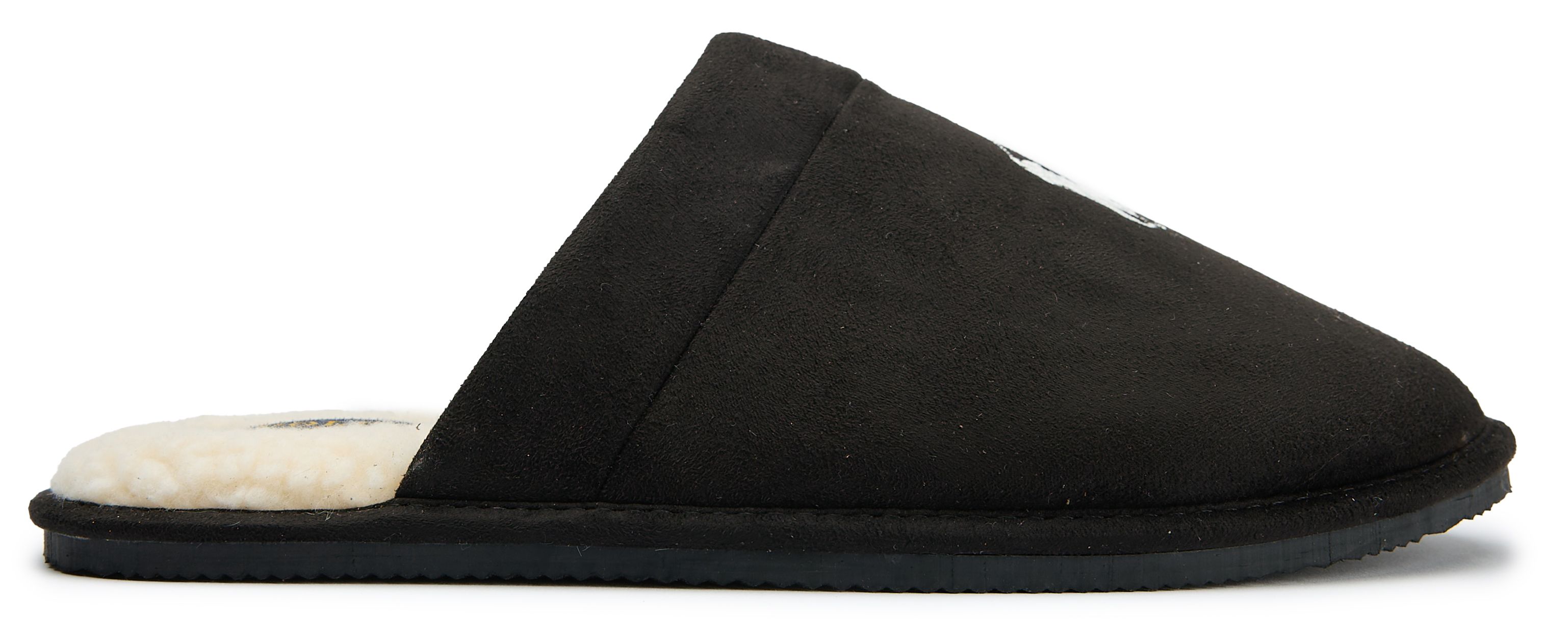 NIB POLO RALPH LAUREN MEN\'S SLIP ON‎ SLIPPERS BLACK Ralph Lauren Designer Mens Black Slippers Grey Polo main image 3
