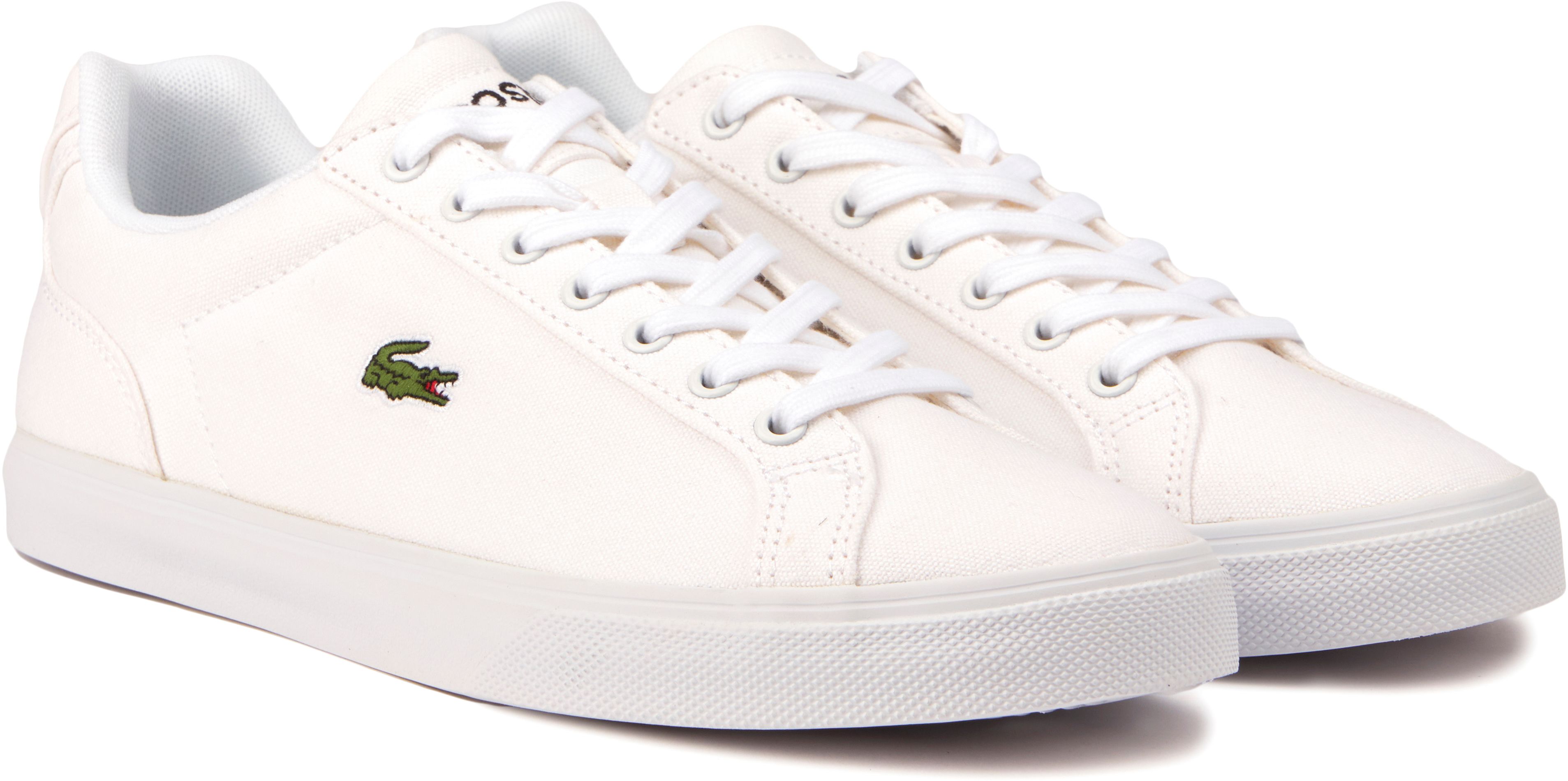 Mens Lacoste Lerond Pro Trainers In White Soletrader