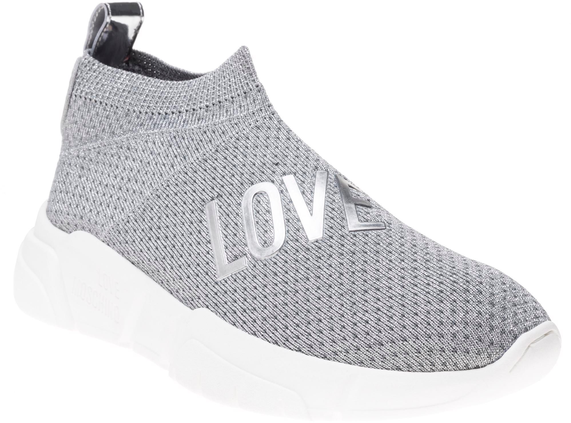 Love moschino sock runner trainers fashion