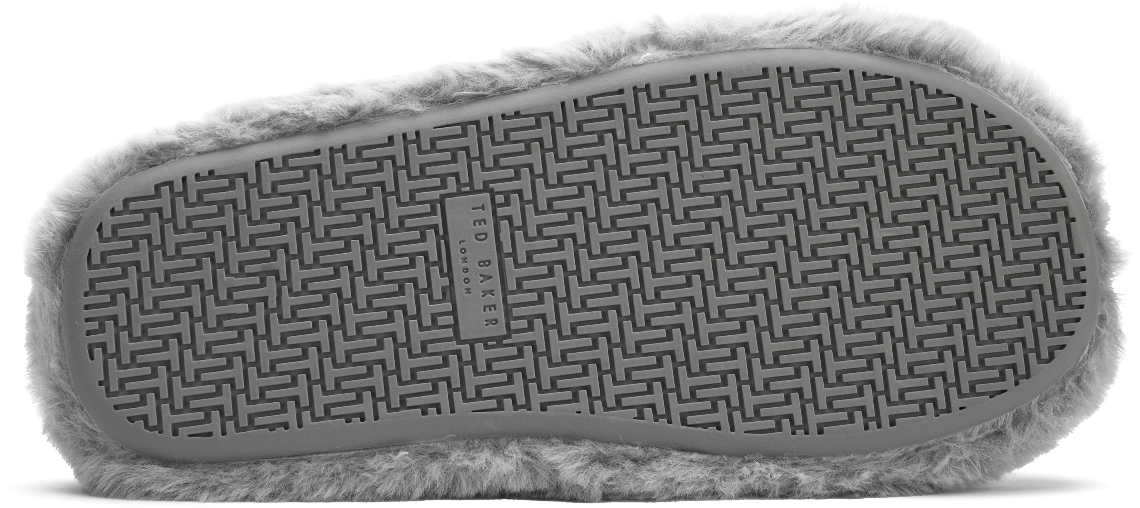 Womens Ted Baker Lopply Slippers In Grey Soletrader