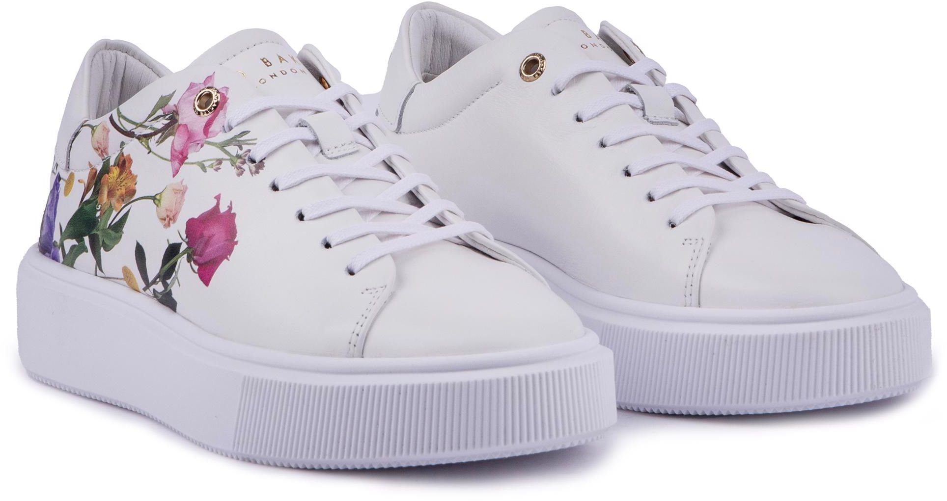 Womens Ted Baker Lorayy Trainers In White Soletrader