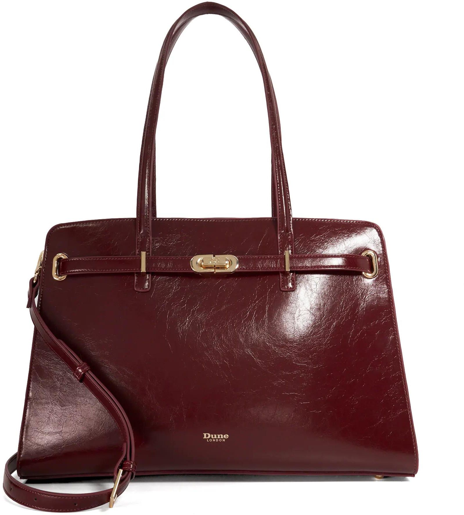 Womens Dune London Define Tote Bag In Red | Soletrader
