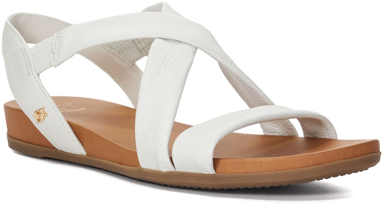 Womens Dune London Landies Casual Sandals In White Soletrader