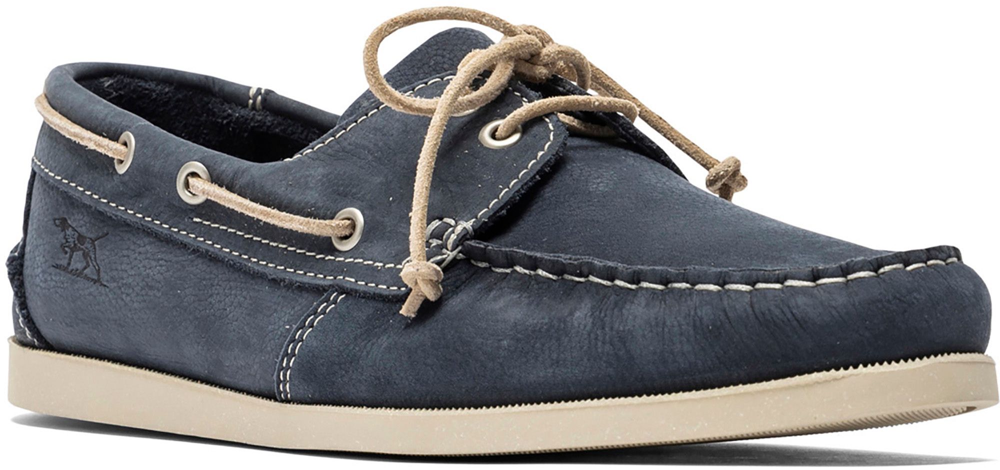 Mens Rodd Gunn Viaduct Boat Shoes In Denim Soletrader