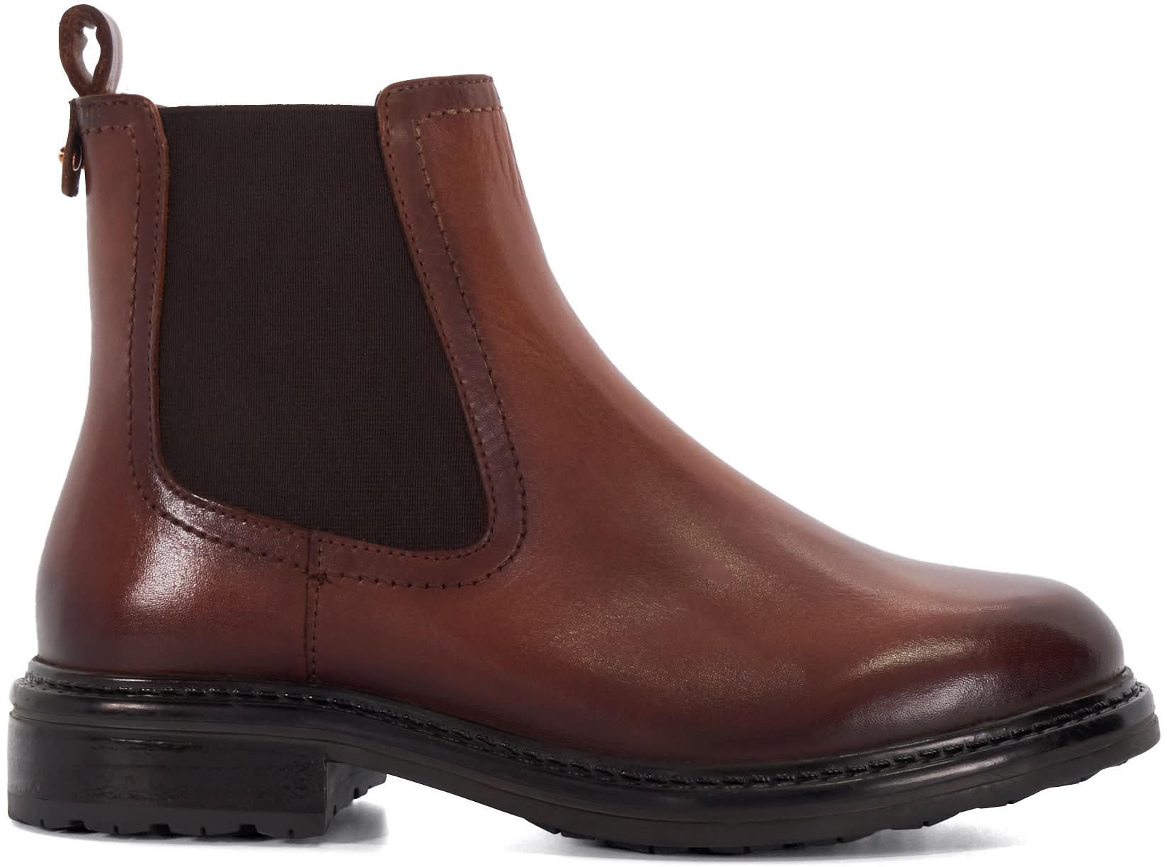 Womens Dune London Perception Ankle Boots In Brown Soletrader