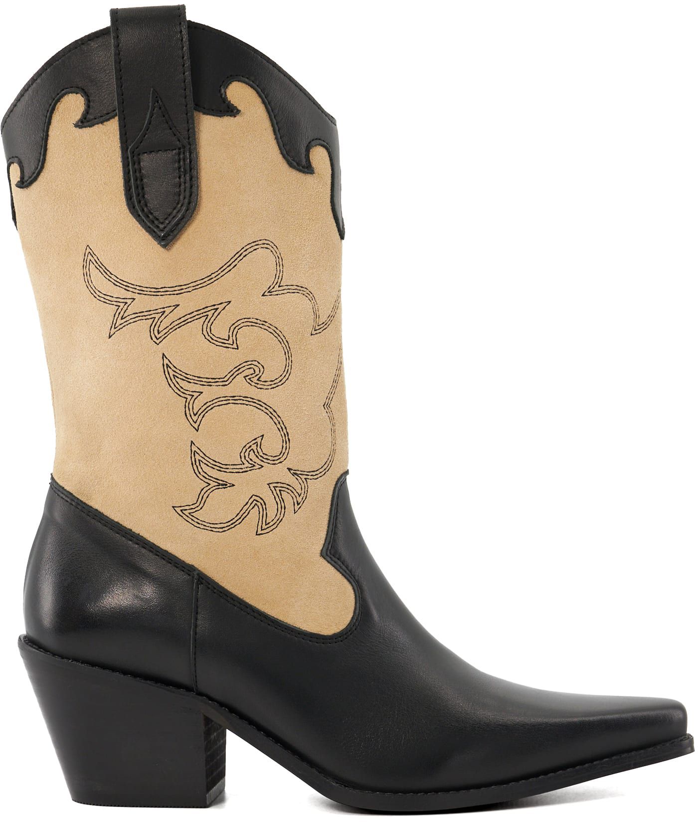 Dune London Prickly Western Boots