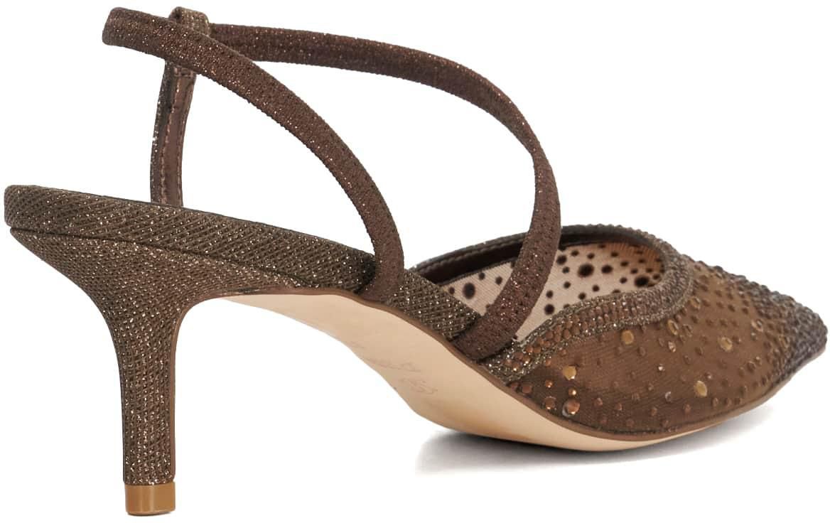Womens Dune London Chasing Court Shoes In Metallic | Soletrader