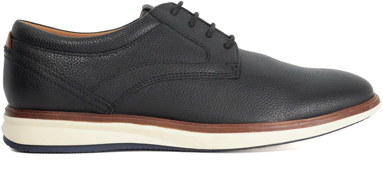 Mens Dune London Brydon Casual Shoes In Black | Soletrader