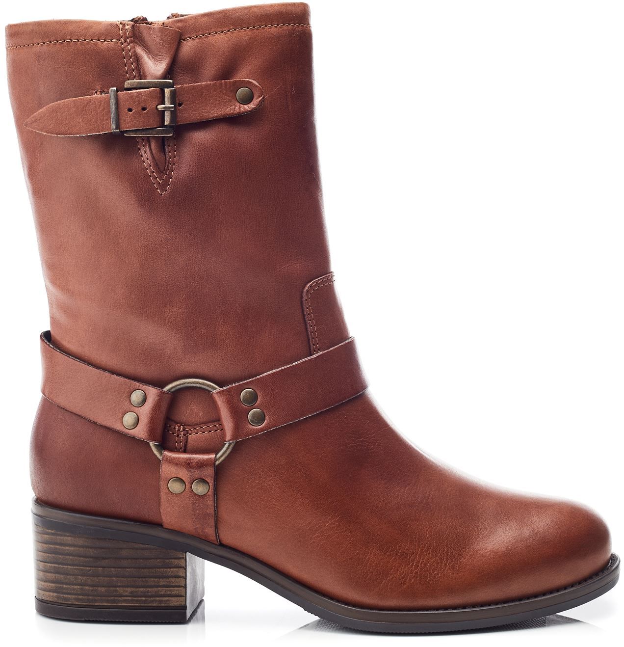 Womens Moda In Pelle Ormie Boots In Tan Soletrader