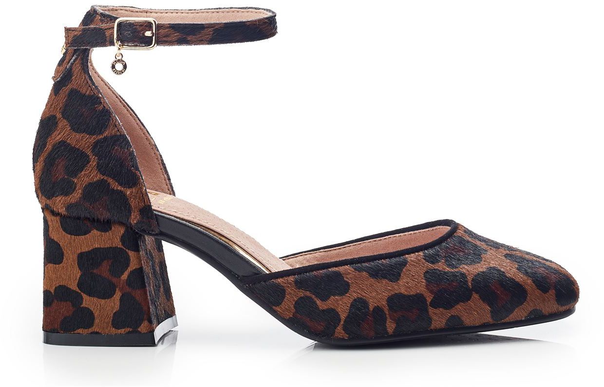 Womens Moda In Pelle Dalziah Shoes In Dark Leopard Soletrader