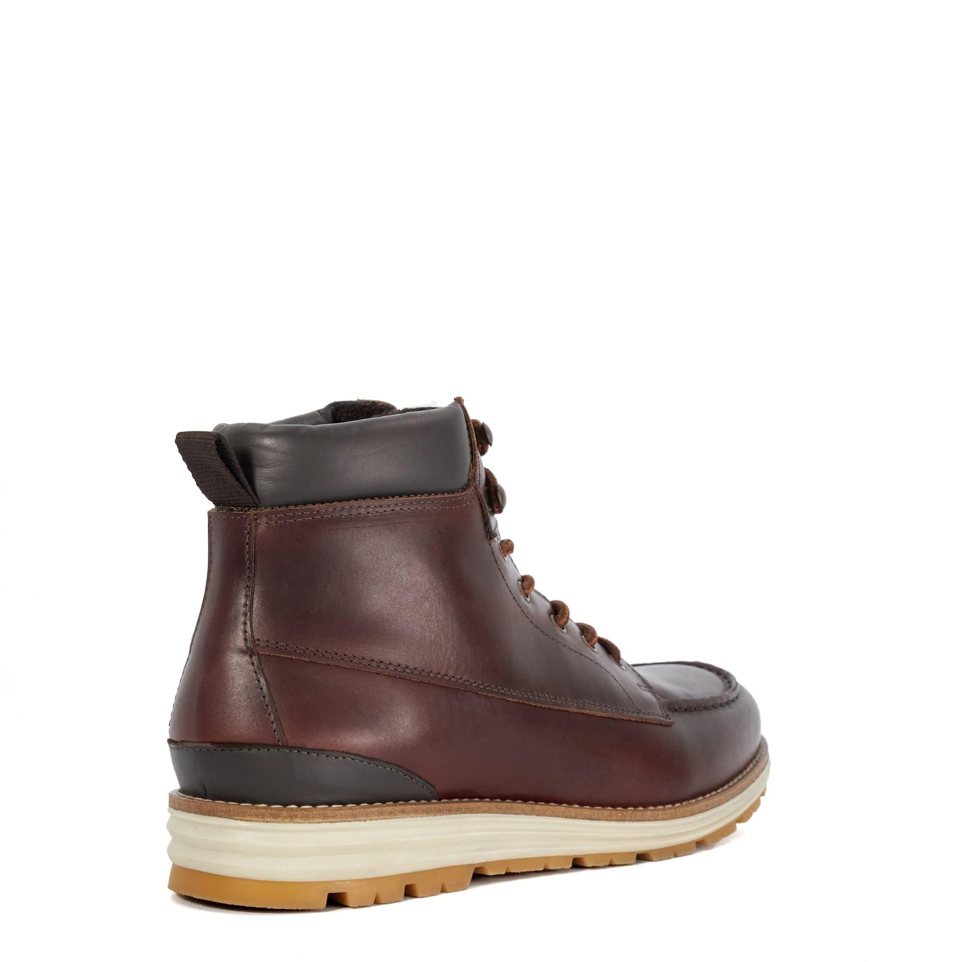 Dune London Brown Cillian Apron Wedge Hiker Boots Men Size 9 Dune London Brown Cillian Apron Wedge Hiker | Mercari main image 4