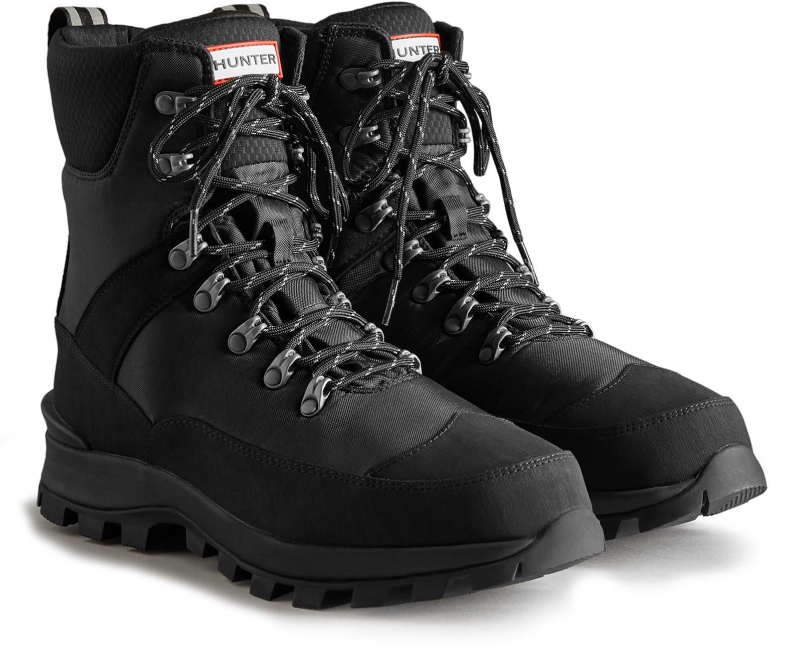 Mens Hunter Commando Boot In Black Soletrader