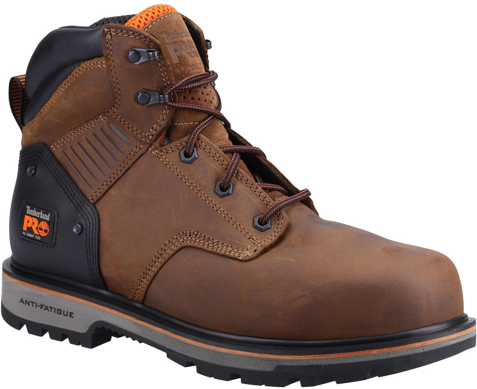 Mens Timberland Pro Ballast Safety Boot In Brown Soletrader