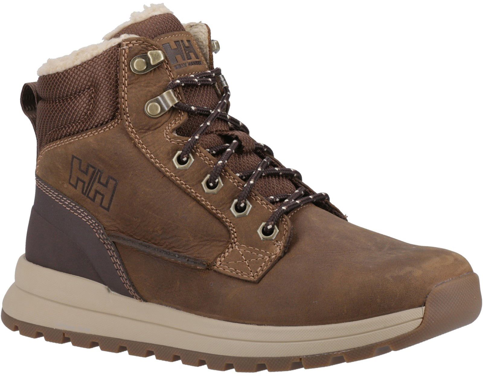 Mens Helly Hansen Kelvin Lx Winter Boots In Coffee | Soletrader
