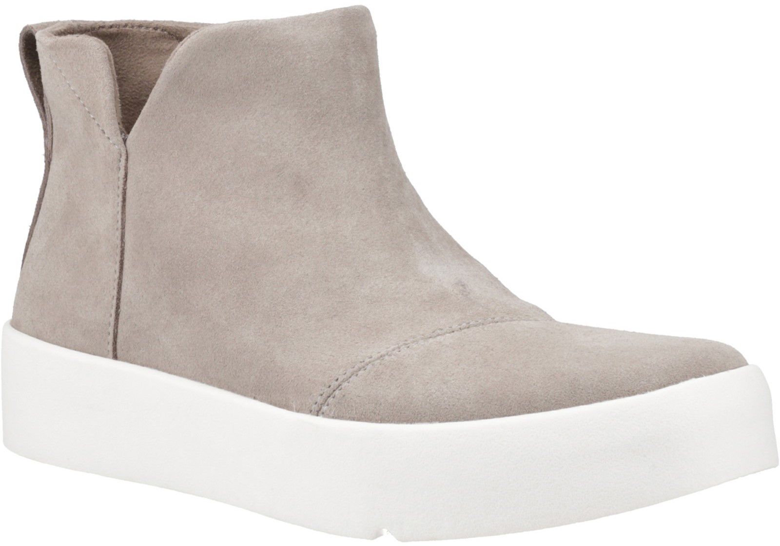 Womens Toms Verona Mid Boots In Taupe Soletrader