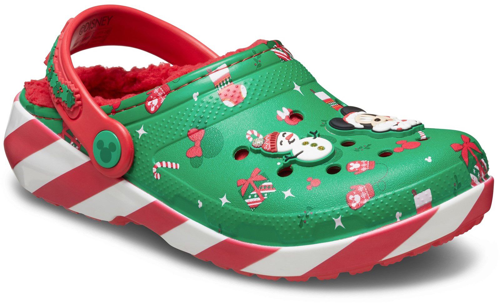 Unisex Crocs Kids Disney Christmas Clogs In Multi Soletrader