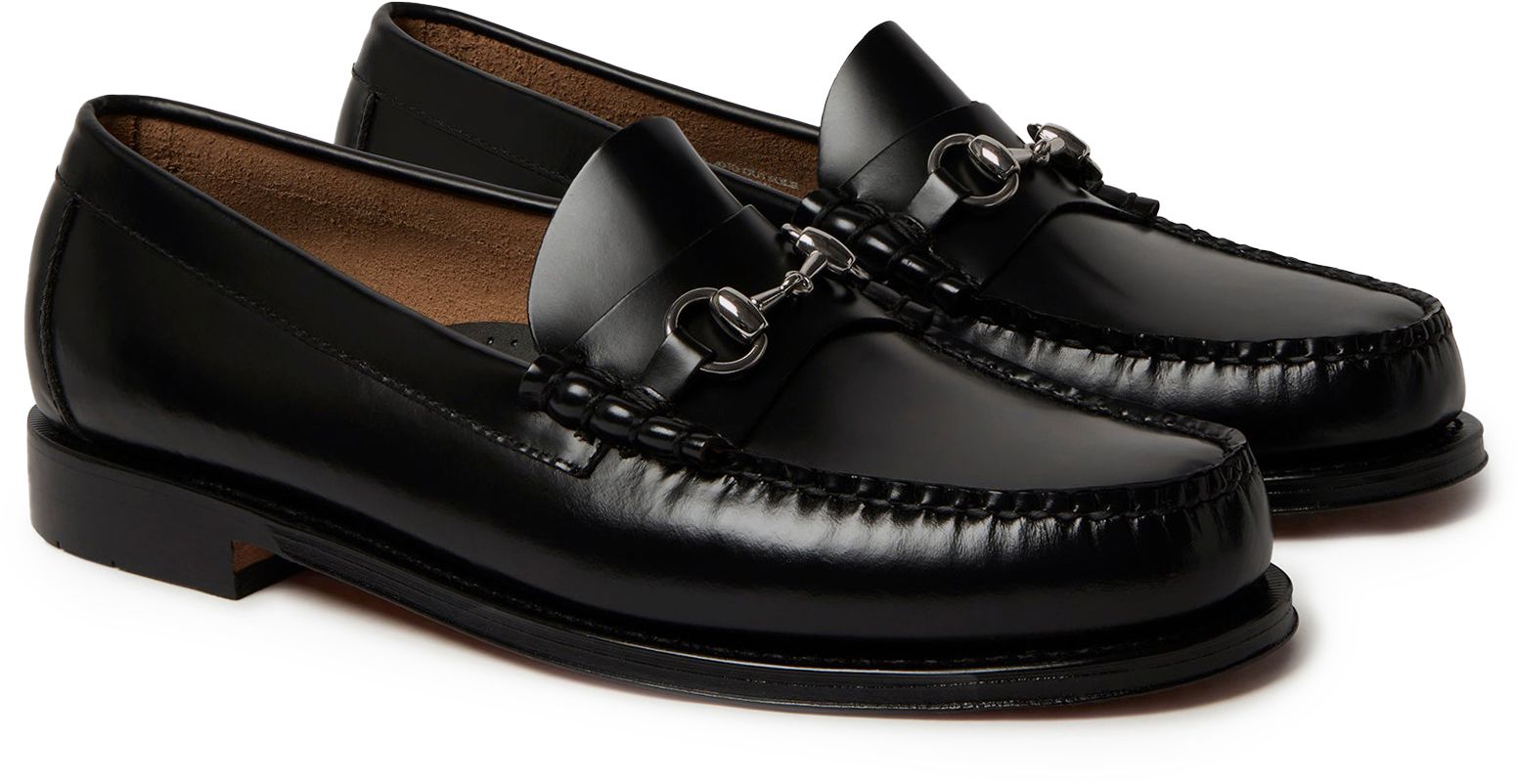 G.H.BASS LINCOLN BLACK（LEATHER SOLE） 26㎝