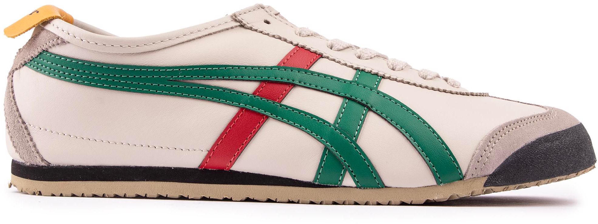 Mens Onitsuka Tiger Mexico 66 Trainers In Birch/Green | Soletrader