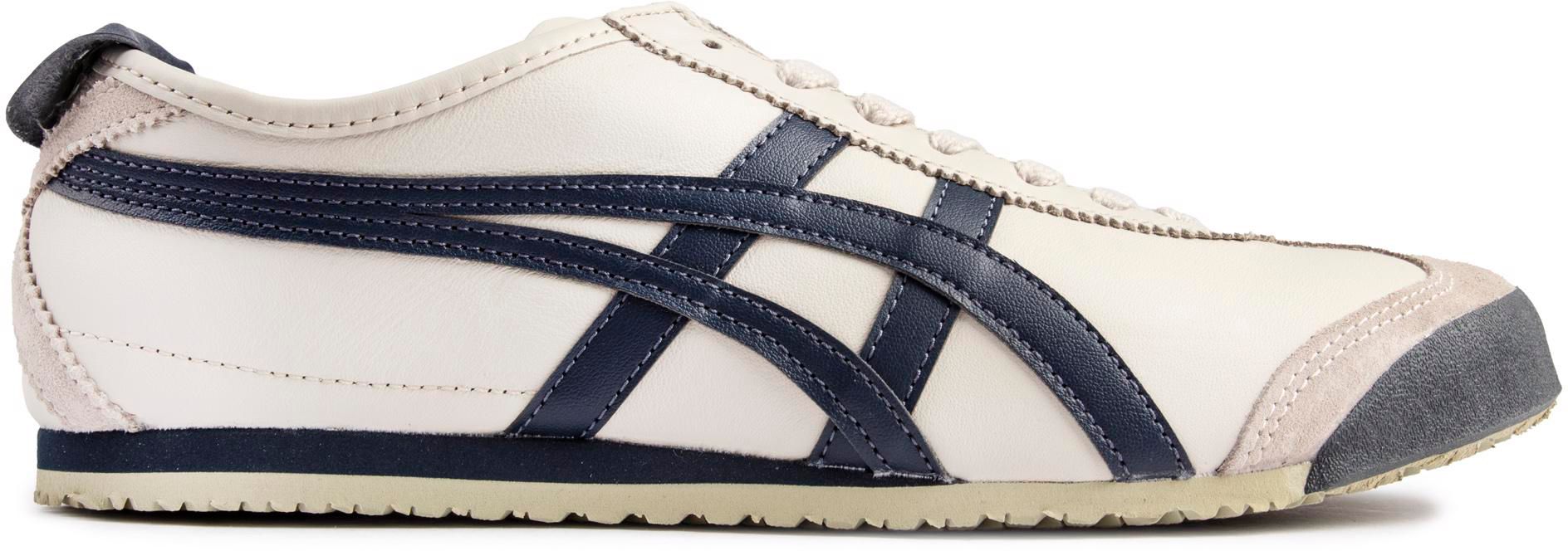 Mens Onitsuka Tiger Mexico 66 Sneakers In Birch/India Ink/Latte 