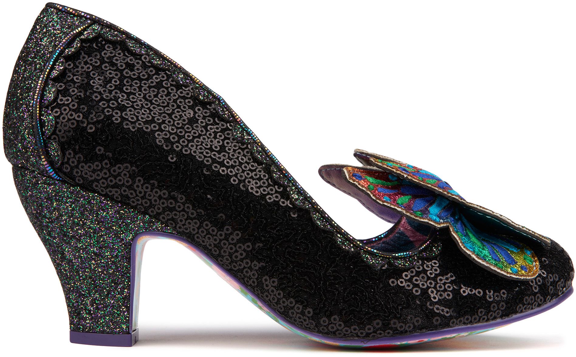 Irregular choice nick shops of time black