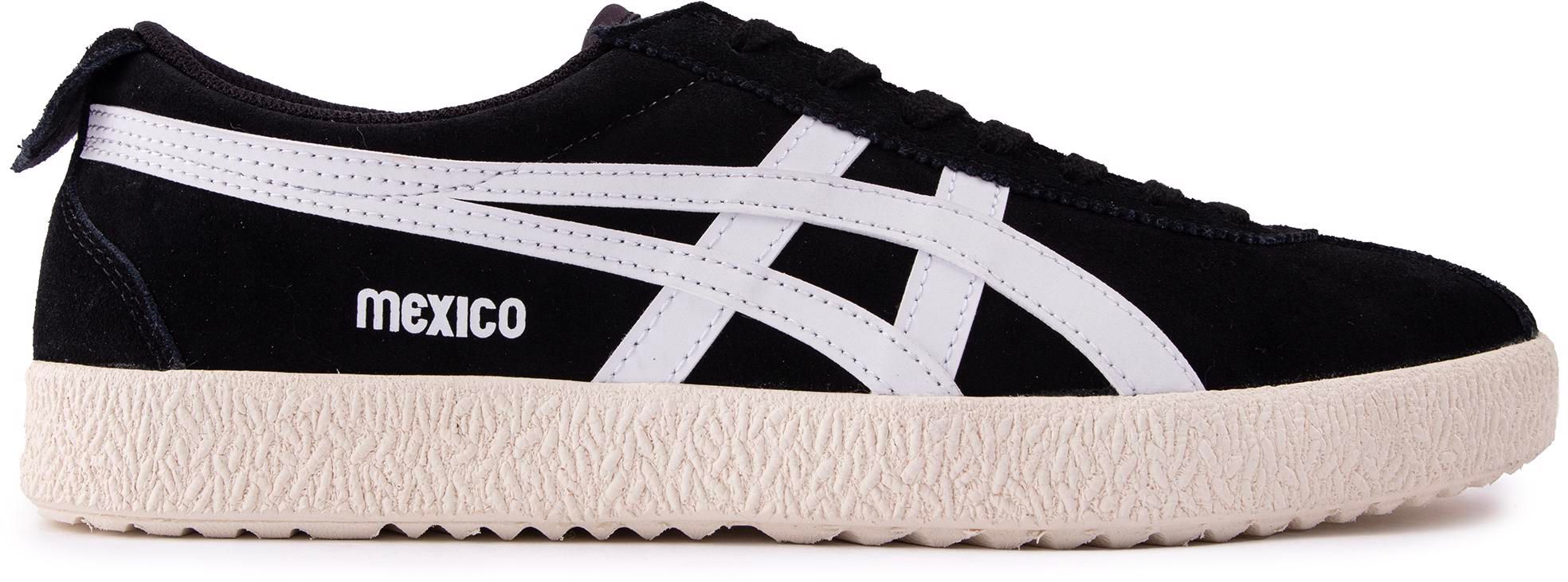 Mens Onitsuka Tiger Mexico Delegation Trainers In Black Soletrader