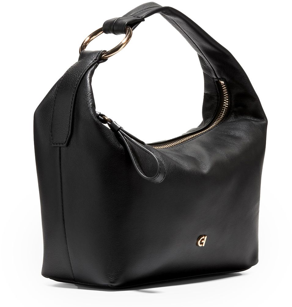 Womens Cole Haan Mini Hobo Handbag In Black Soletrader