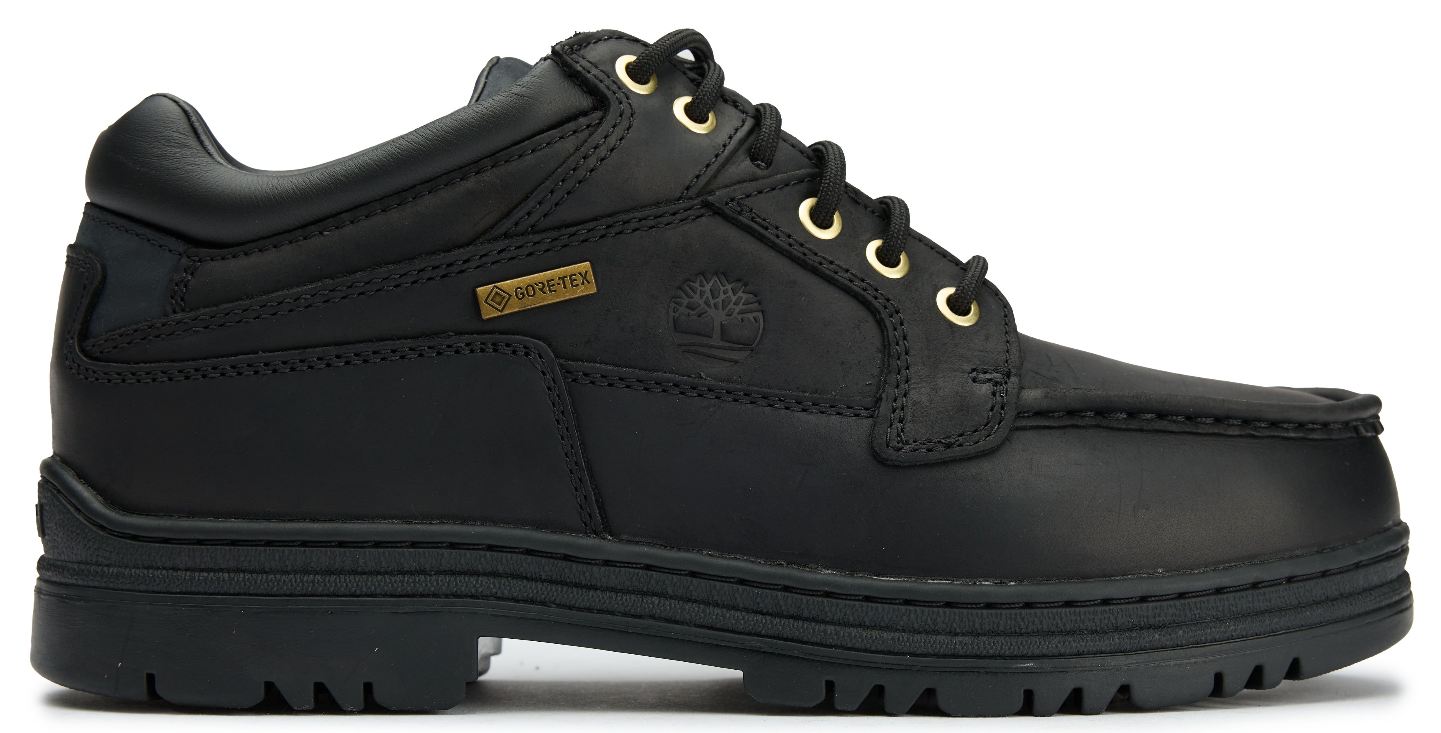Mens Timberland Mid Lace GTX Boots In Black | Soletrader
