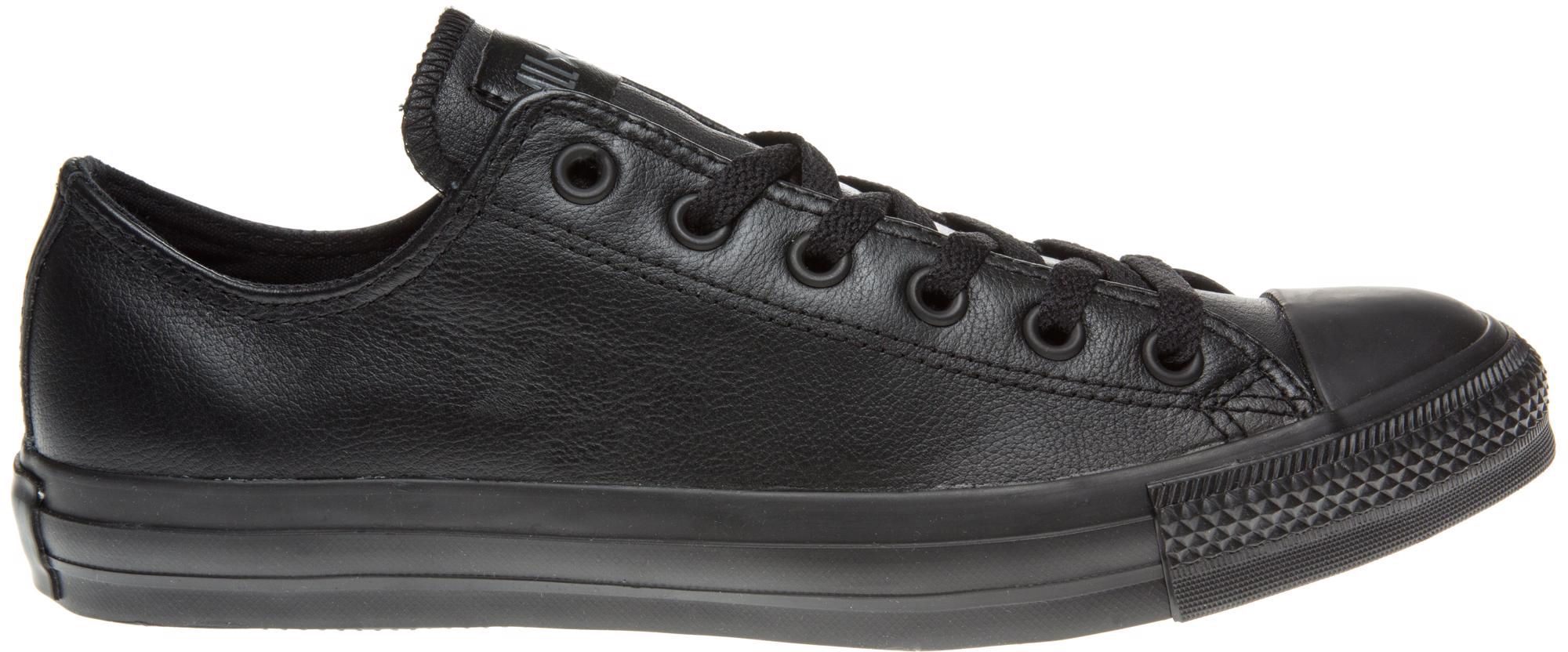 Mens Converse All Star Ox Sneakers In Black Soletrader