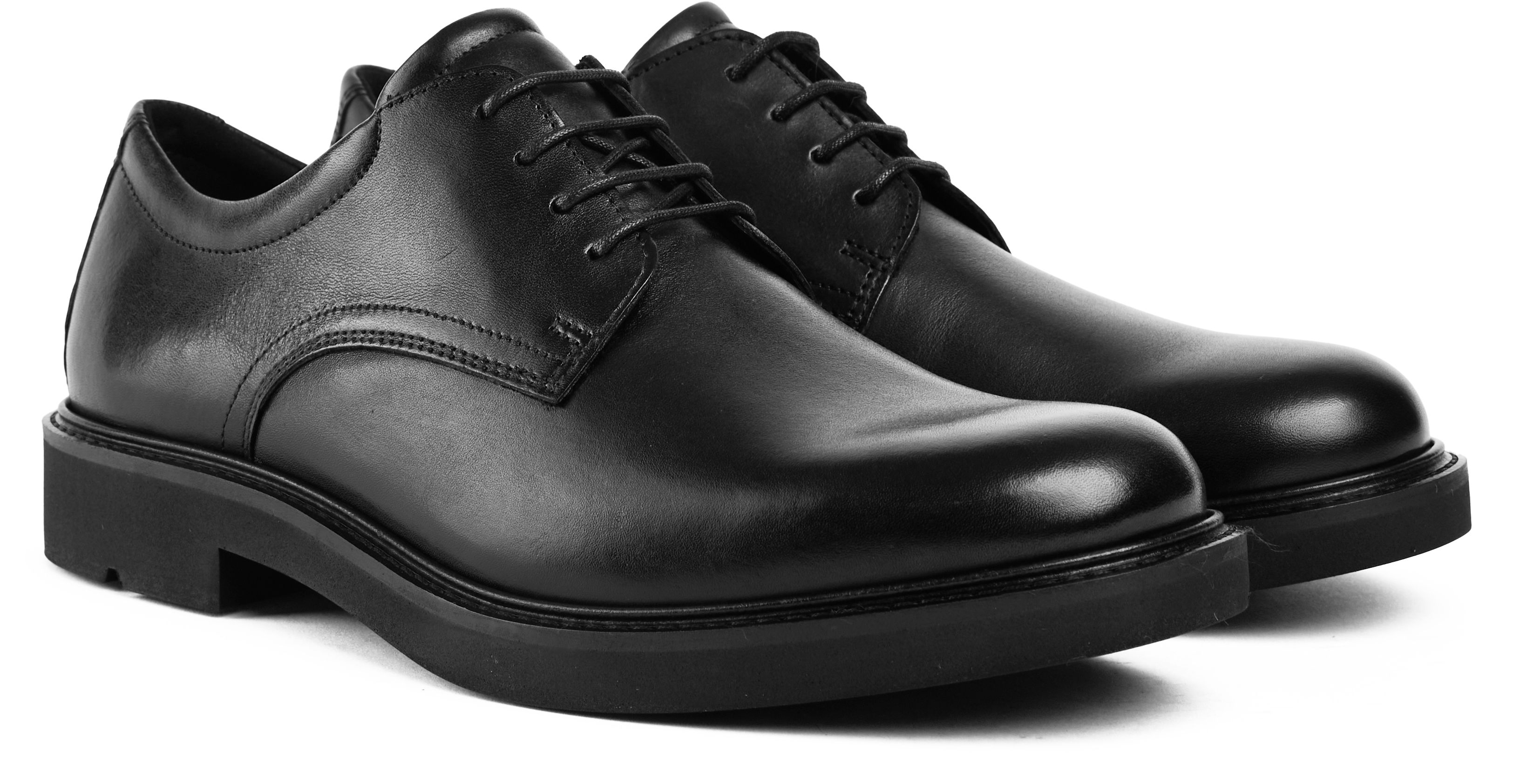 Mens Ecco Metropole London Shoes In Black Soletrader