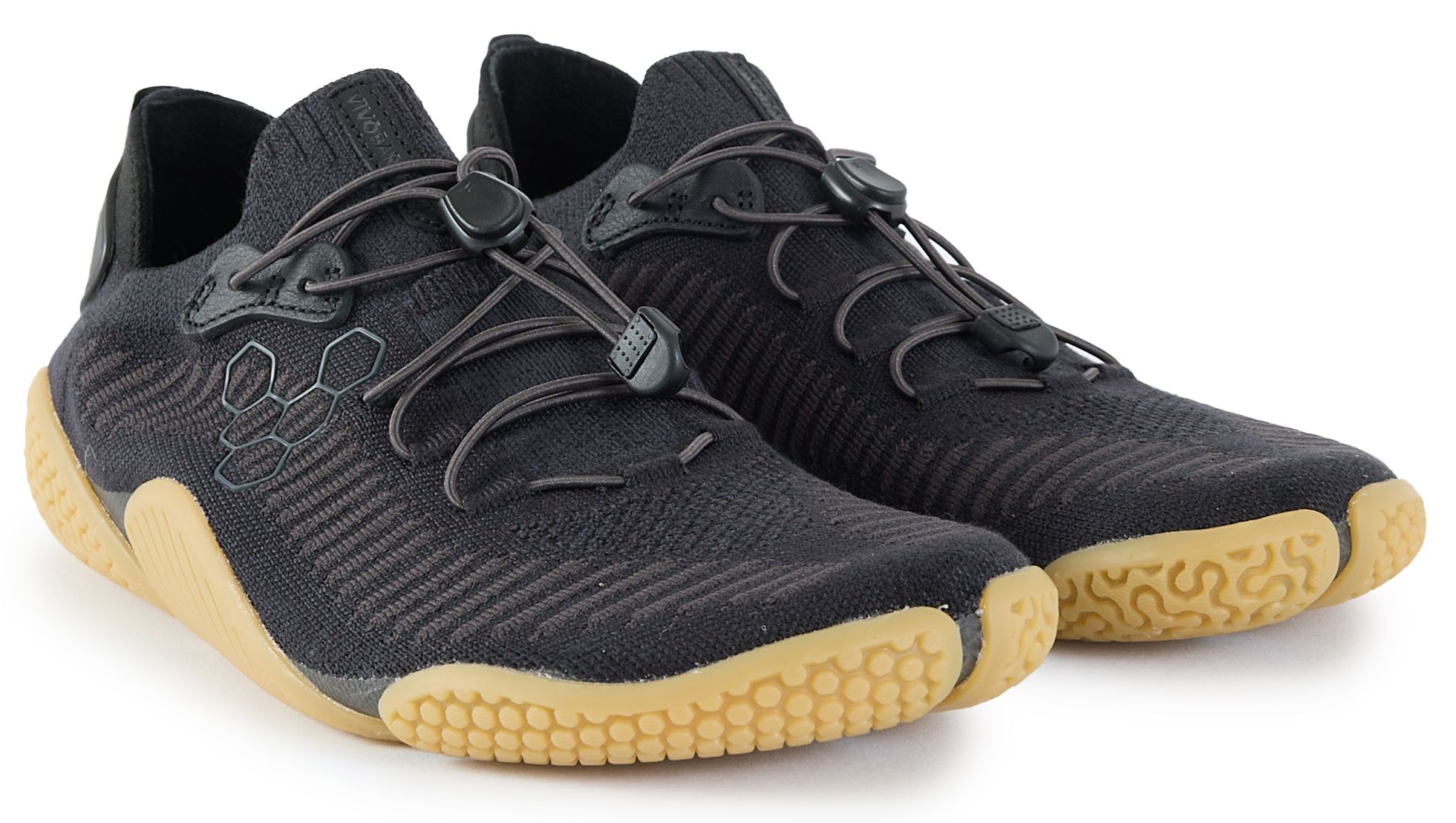Mens Vivobarefoot Motus Flex Natural Sneakers In Obsidian | Soletrader