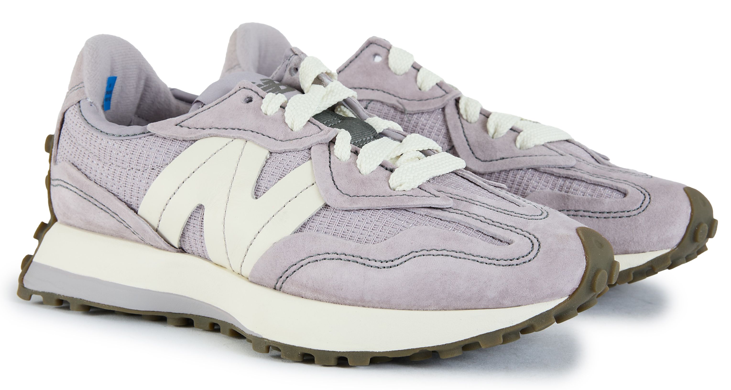②RAY Womens New Balance 327 Sneakers In Lilac | Soletrader