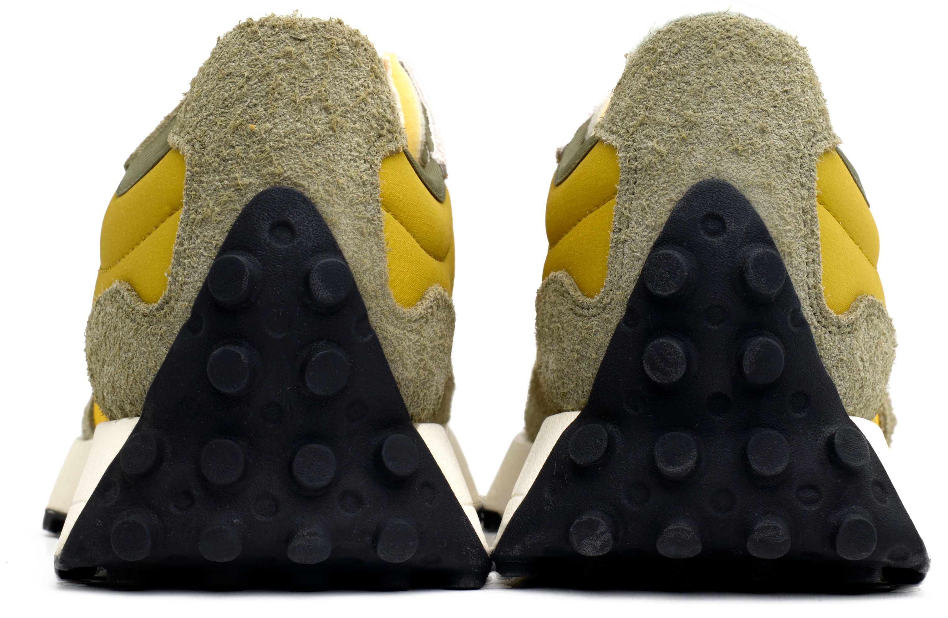 Mens New Balance 327 Sneakers In Yellow | Soletrader