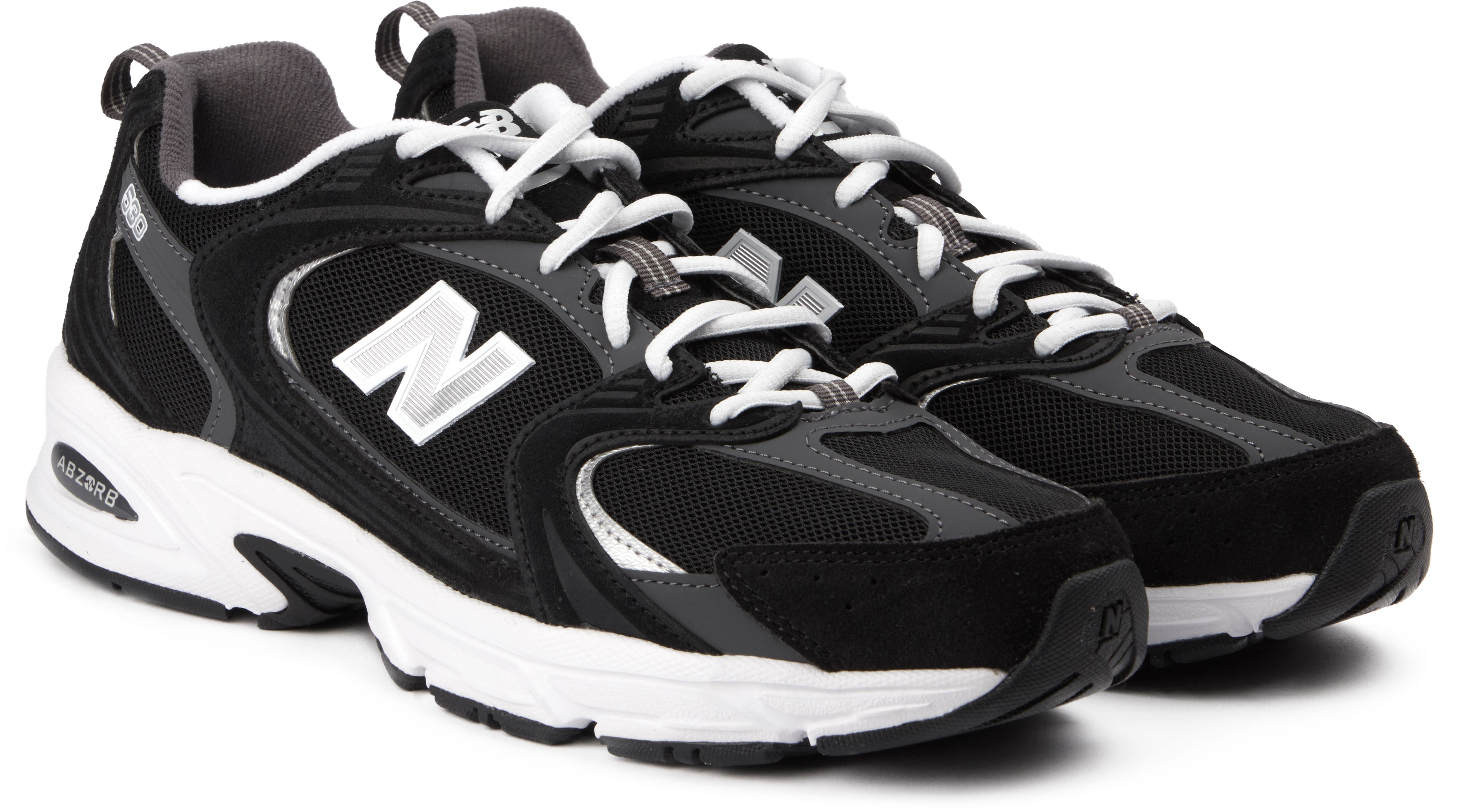 Mens New Balance 530 Trainers In Black | Soletrader