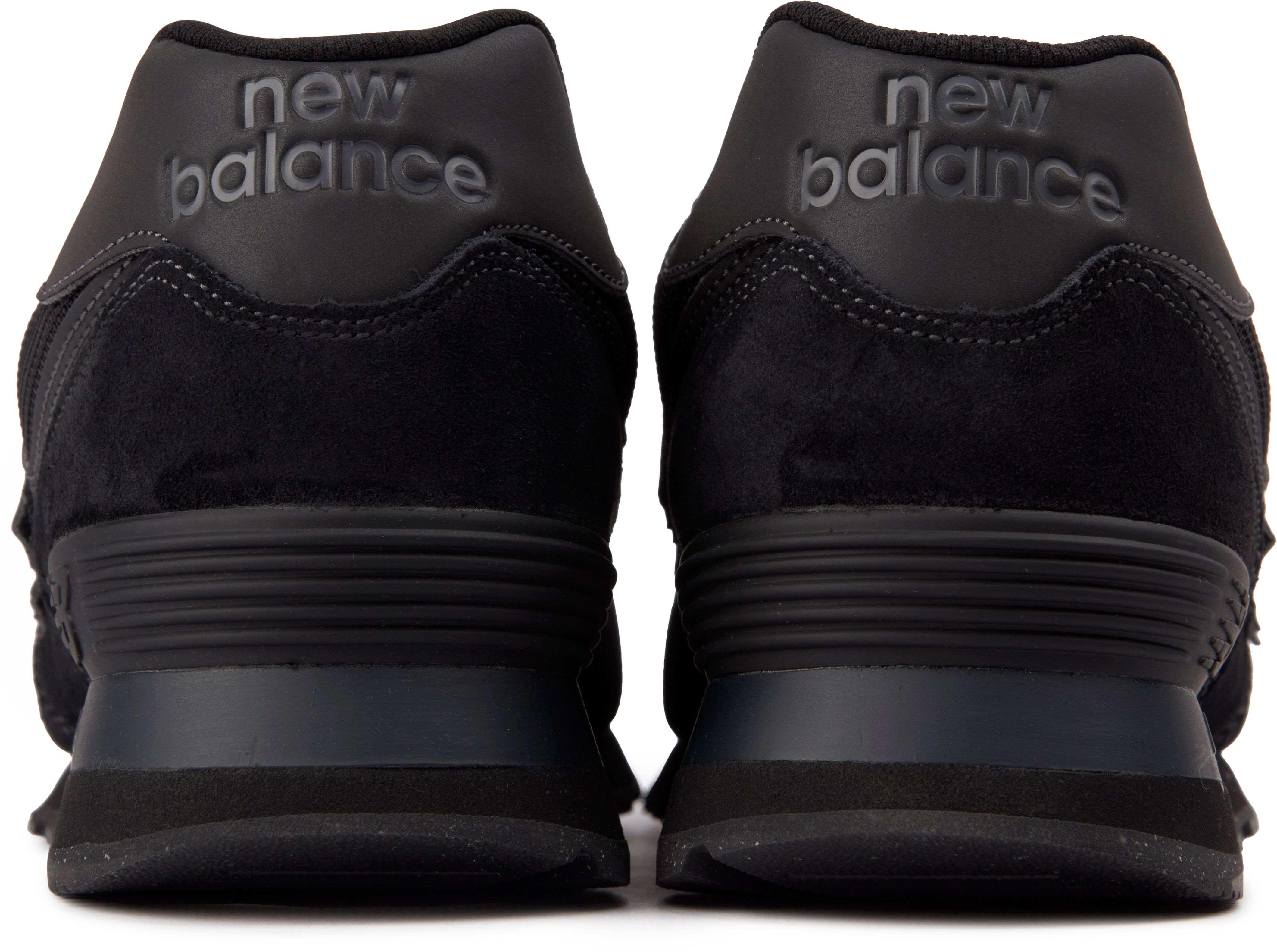 NEW BALANCE ML574CHD LIFESTYLE CLASSIC 574 'BLACK LEATHER