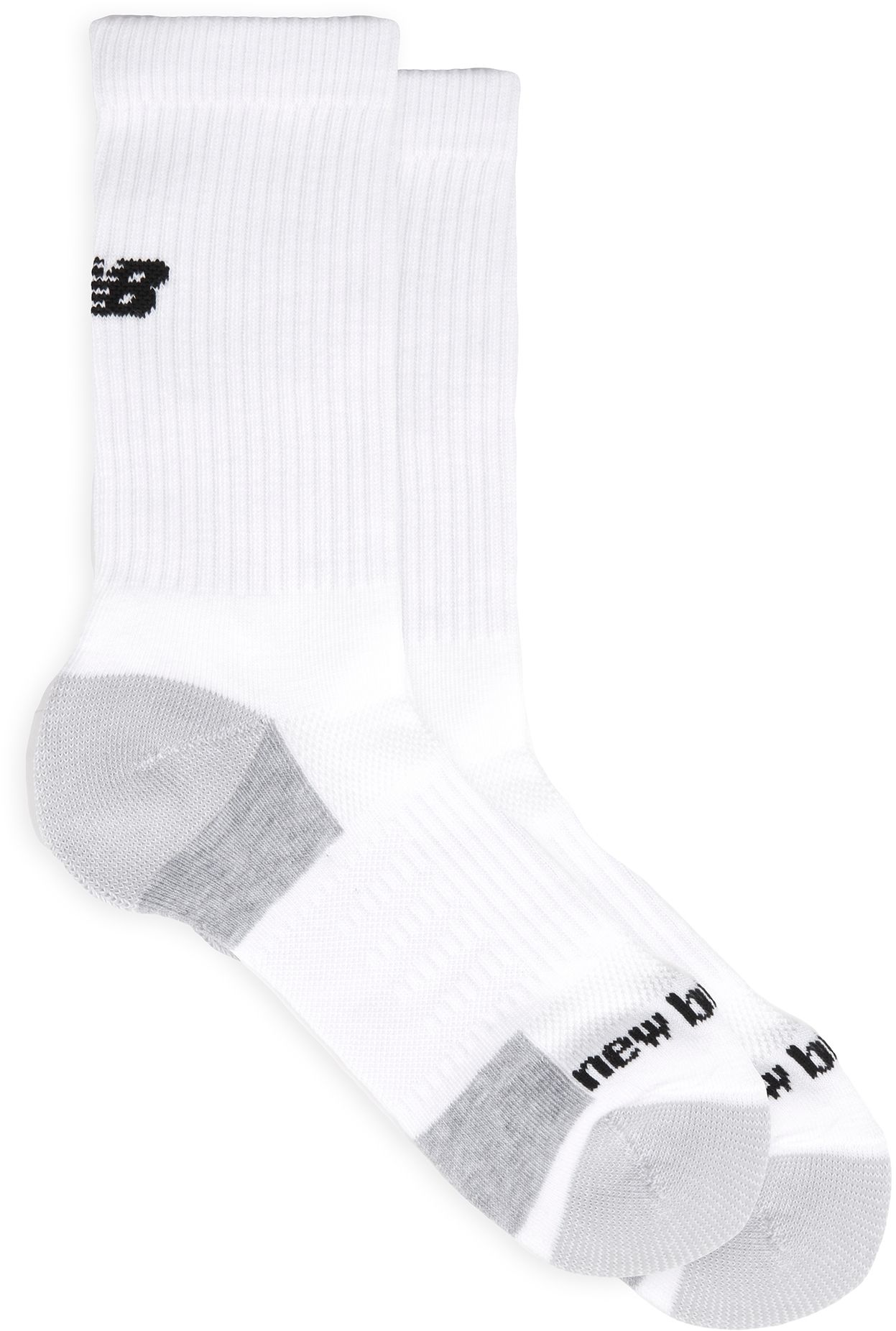 New Balance Mens Crew Socks White