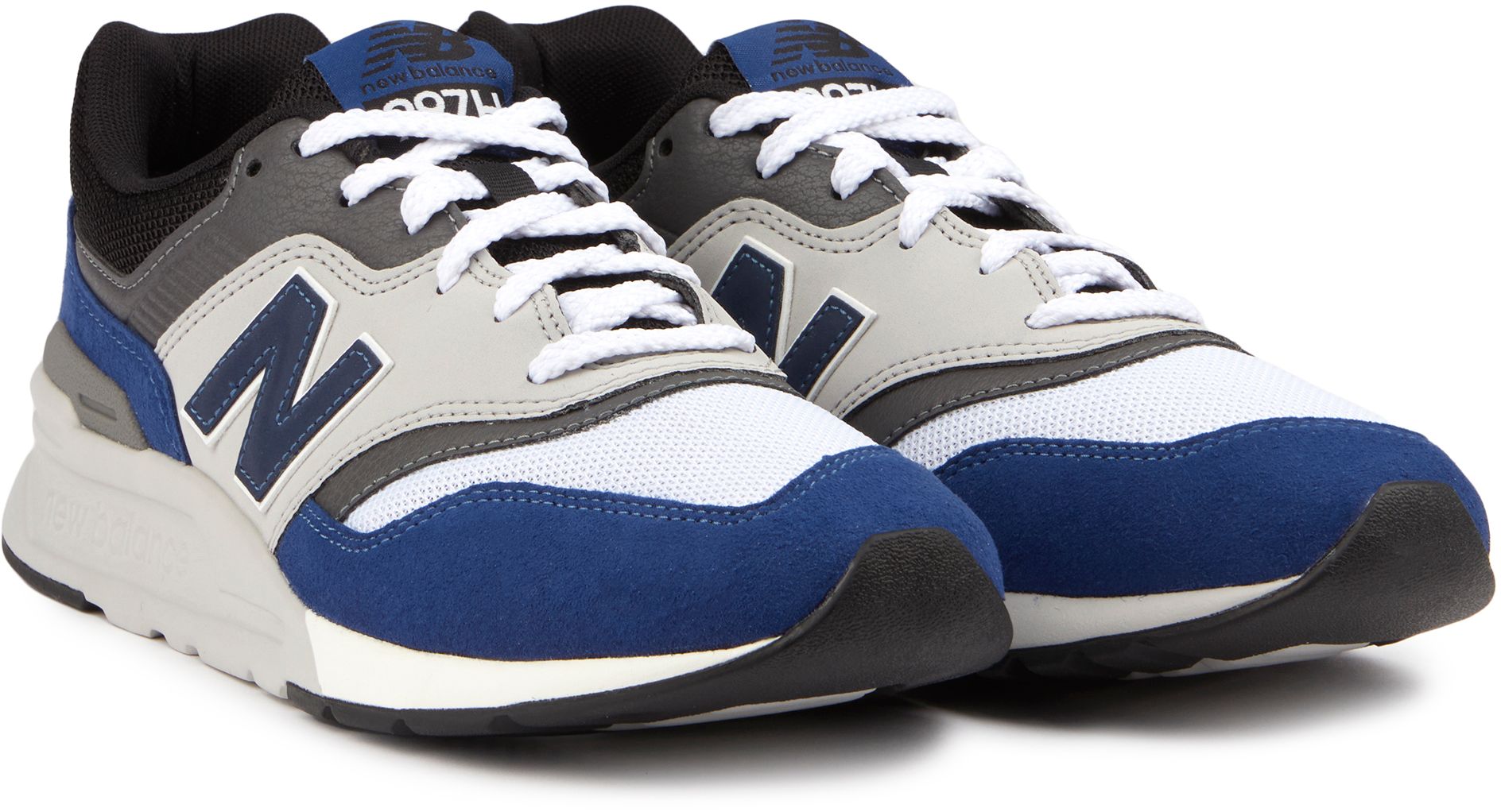 Mens New Balance 997 Sneakers In Blue Soletrader