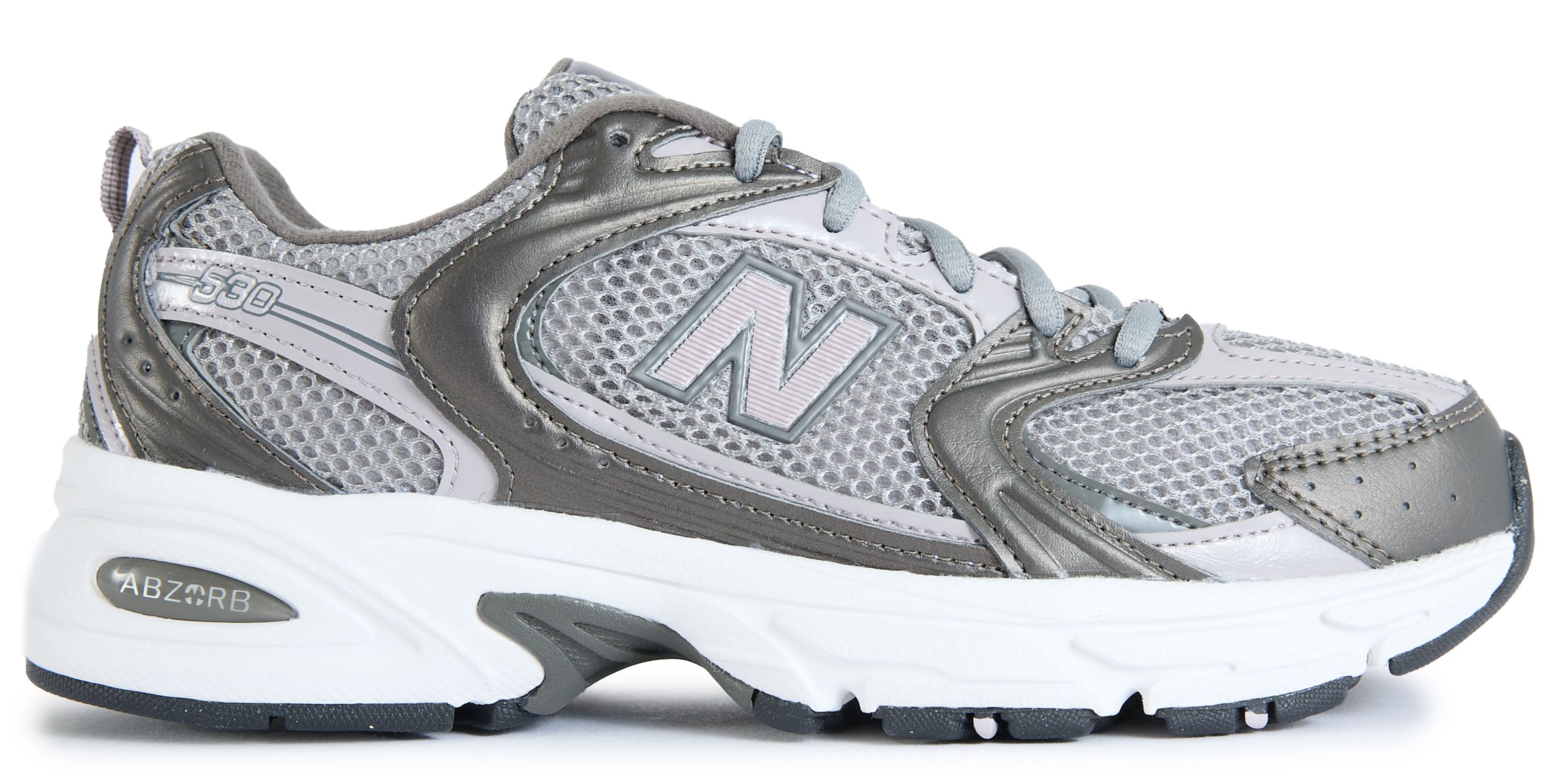 Womens New Balance 530 Sneakers In Silver/Grey | Soletrader