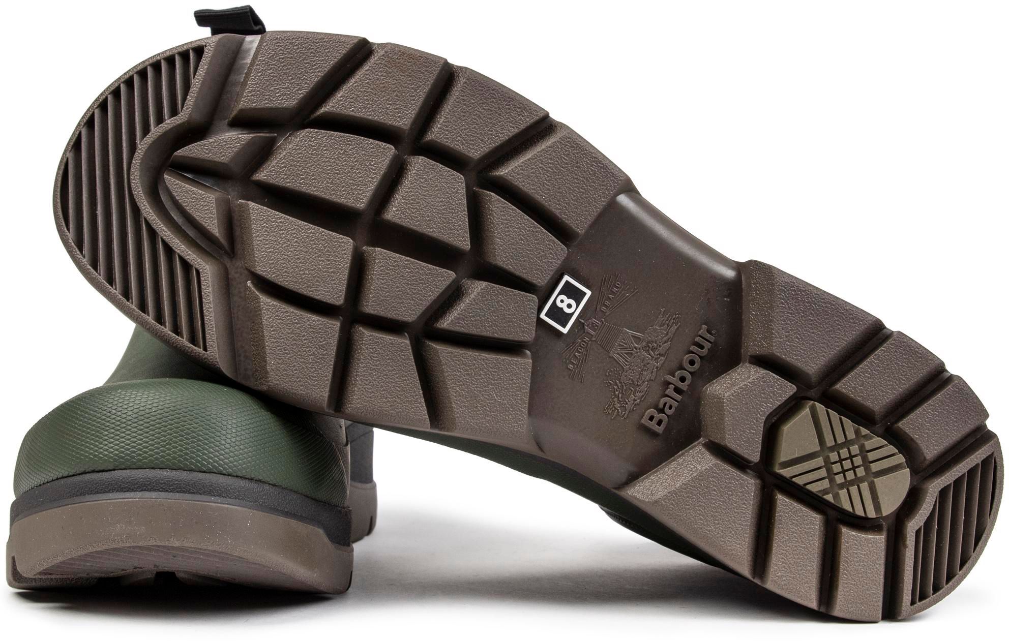 Mens Barbour Nimbus Boots In Olive | Soletrader