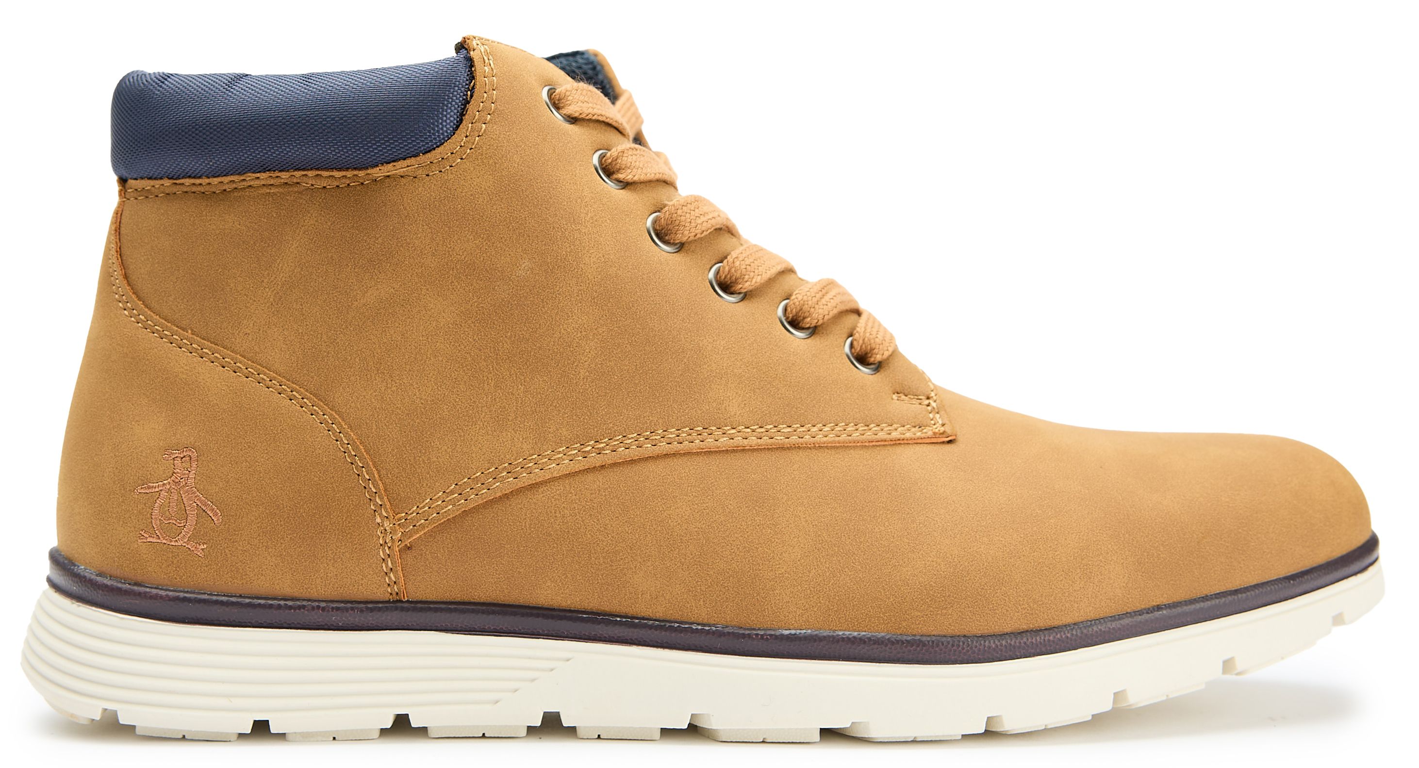 Mens Original Penguin Norway Boots In Tan | Soletrader display picture 2
