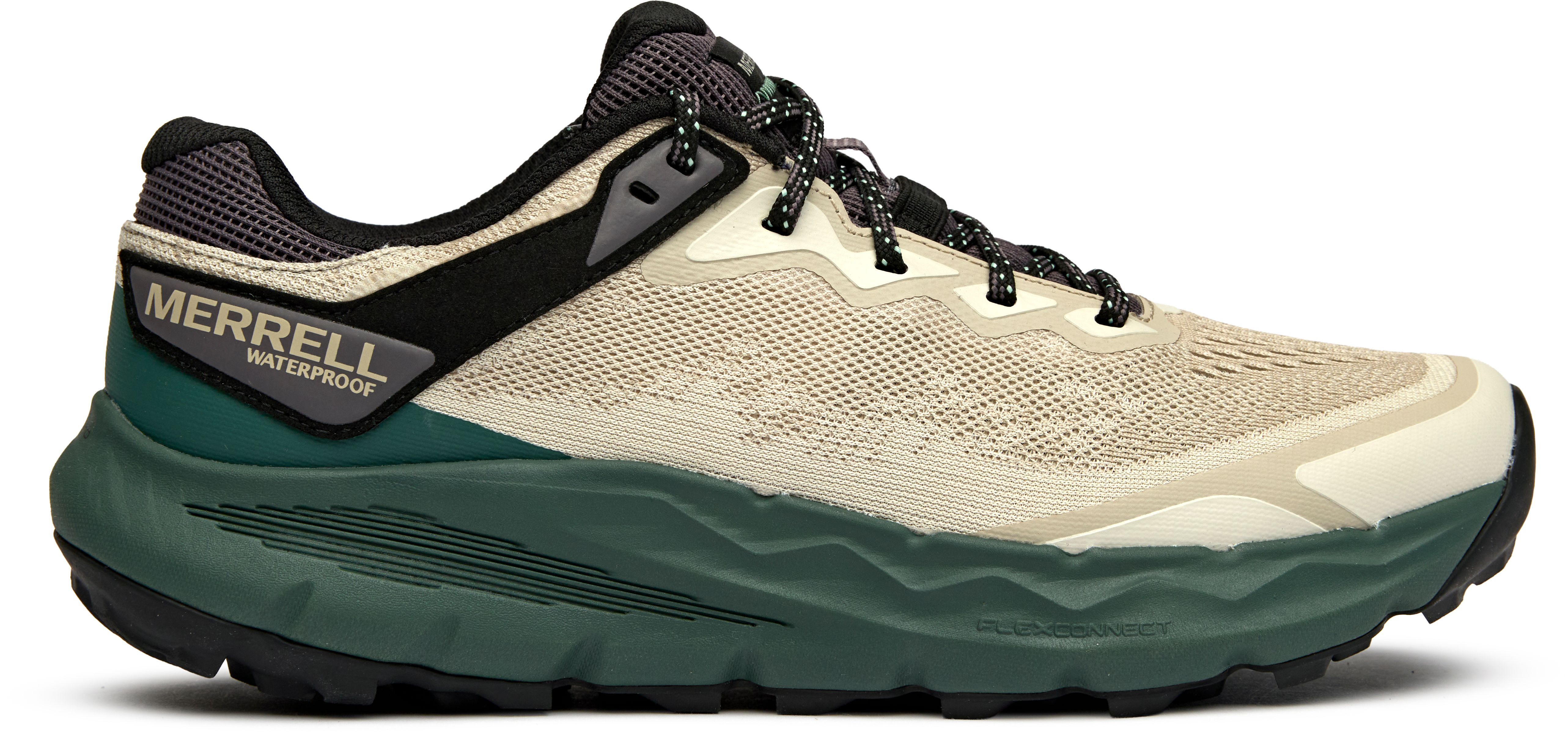 Mens Merrell Nova 4 Waterproof Sneakers In Grey | Soletrader
