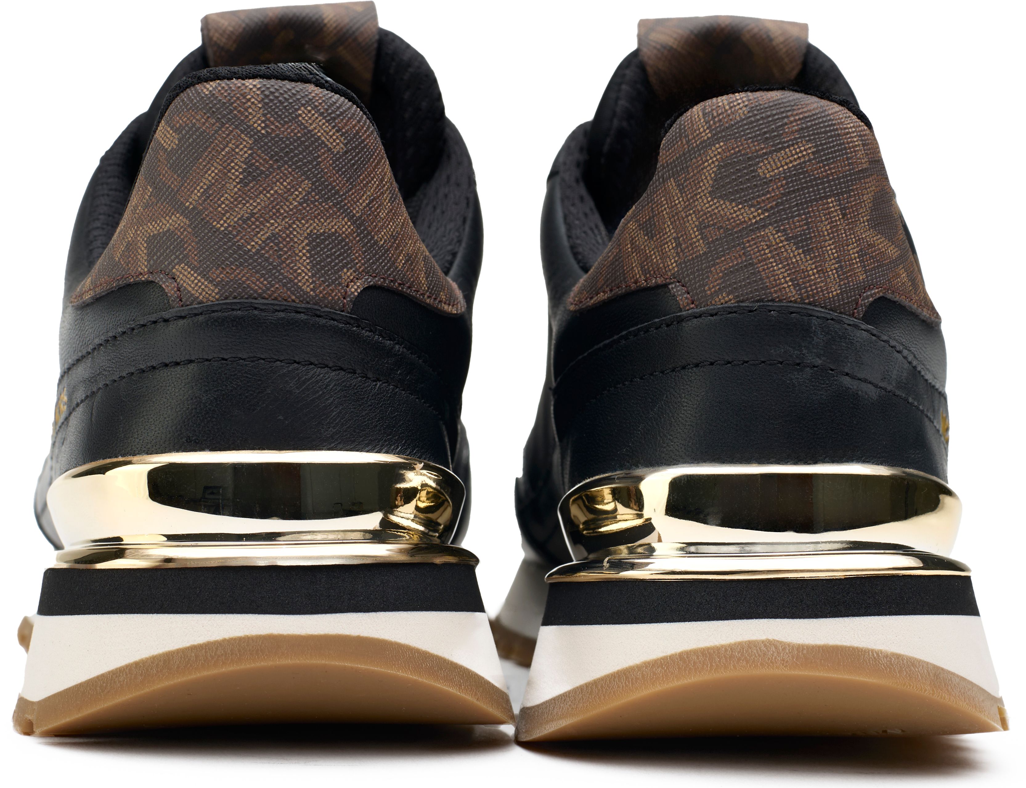 Womens Michael Kors Nova Sneakers In Black | Soletrader