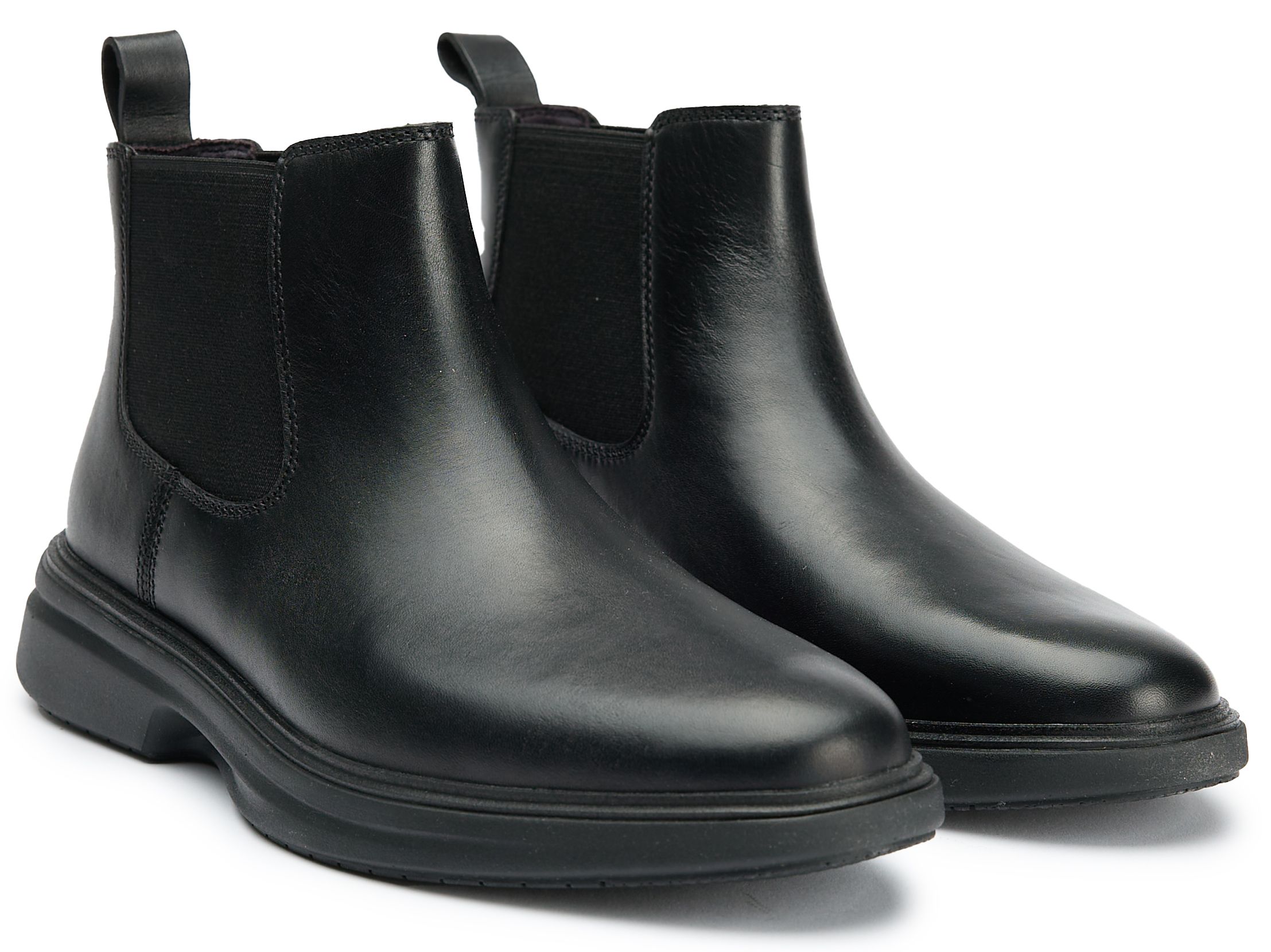 Cole Haan Men\'s CANTON Stitch Black  Leather Boots Size 8 1/2 Amazon.com | Cole Haan Men main image 3