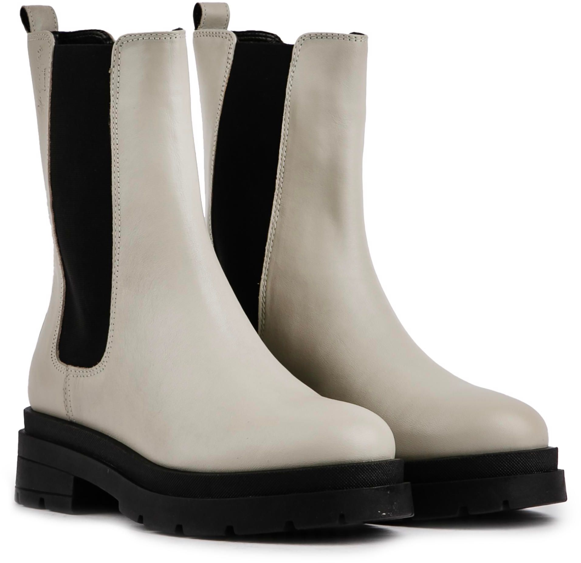 Off white chelsea boots best sale