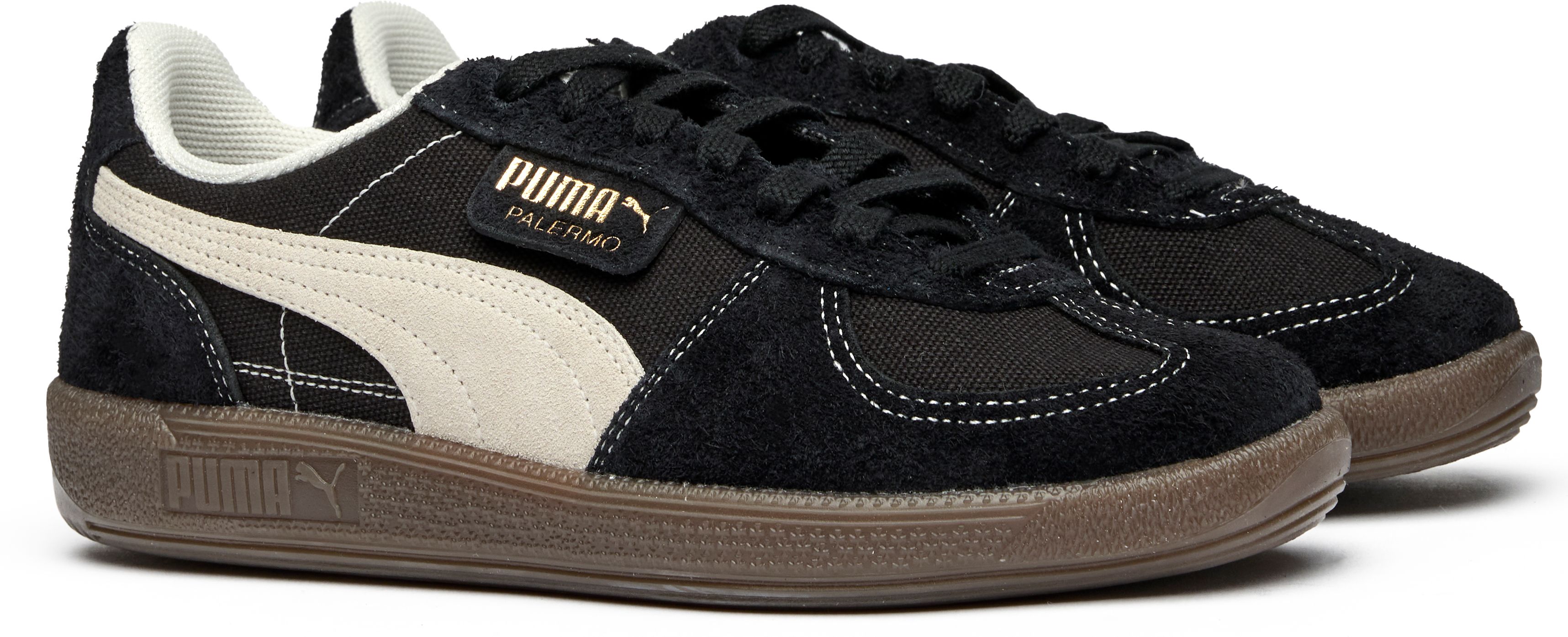 Puma ★ Palermo Vintage Black Palermo Vintage Sneakers | PUMA