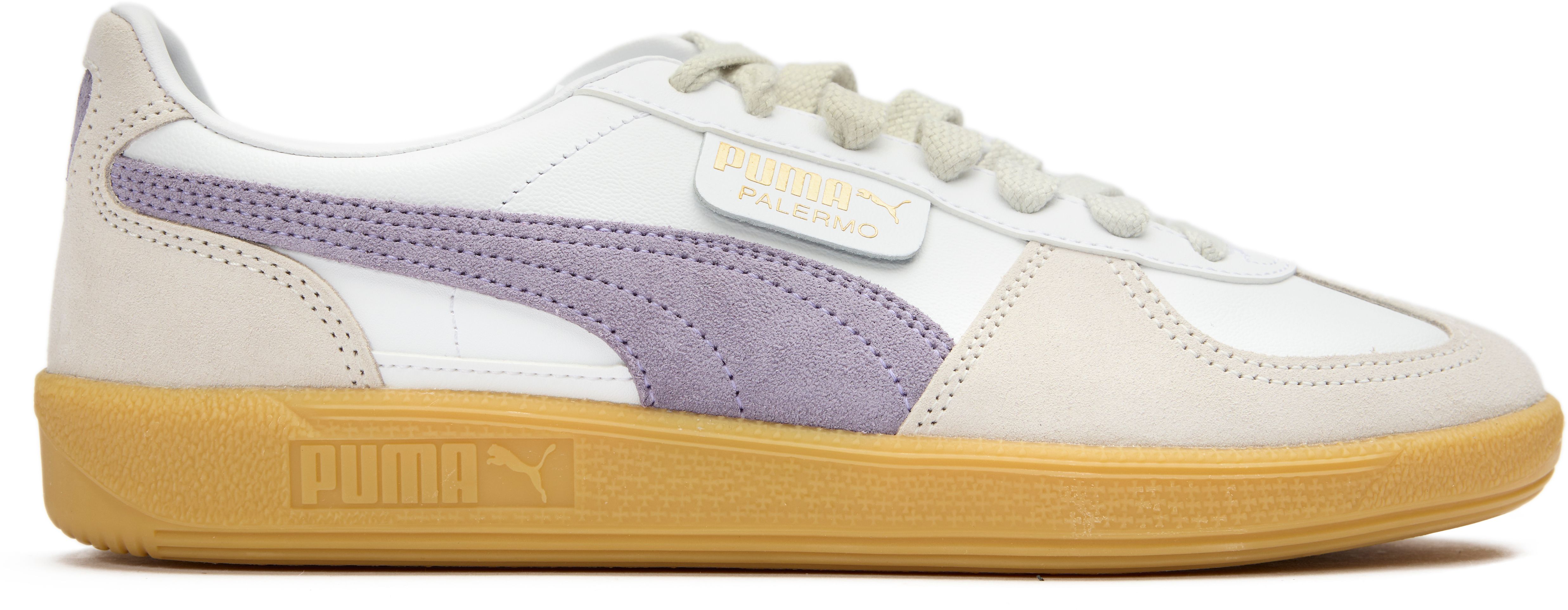 Mens Puma Palermo Sneakers In White | Soletrader