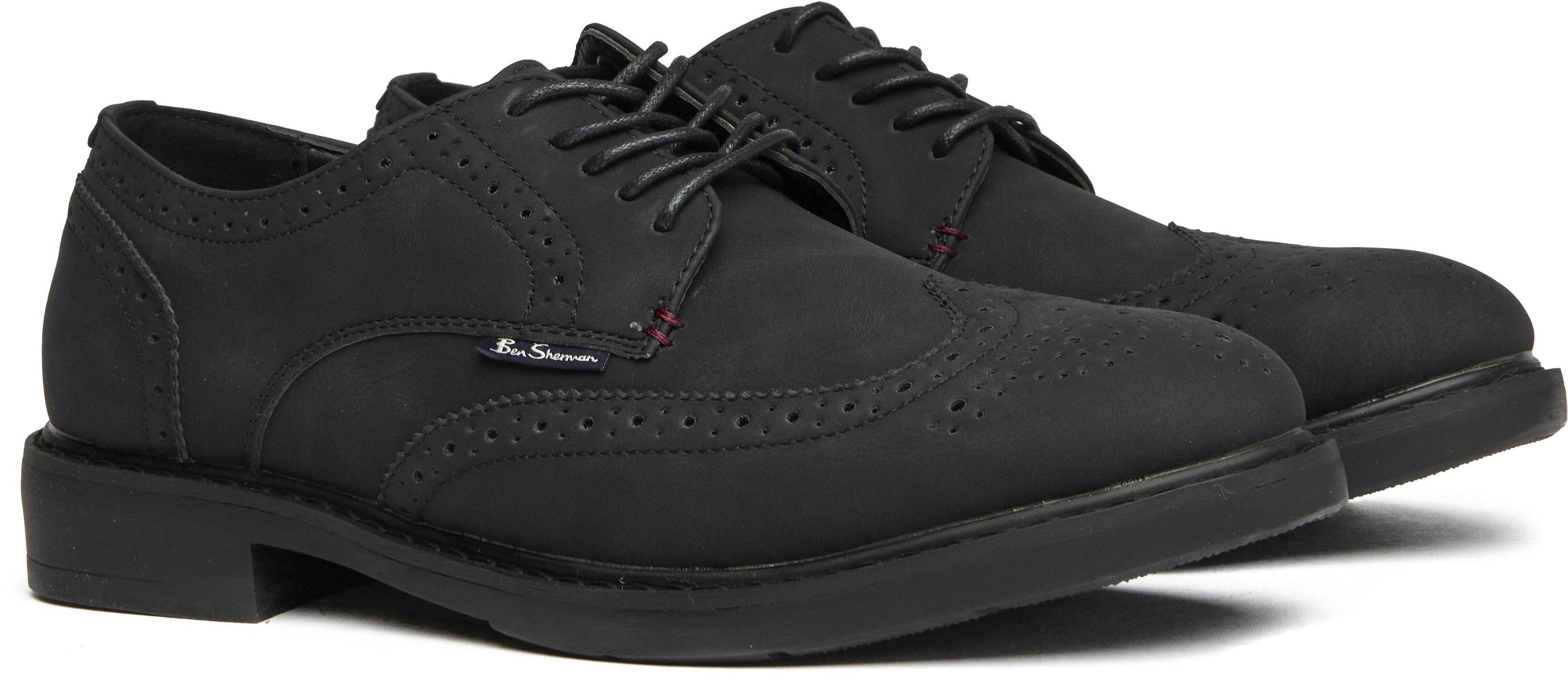 Mens Ben Sherman Patrick Shoes In Black | Soletrader display picture 2