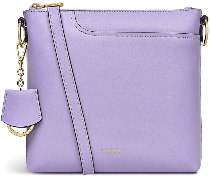 lilac radley purse