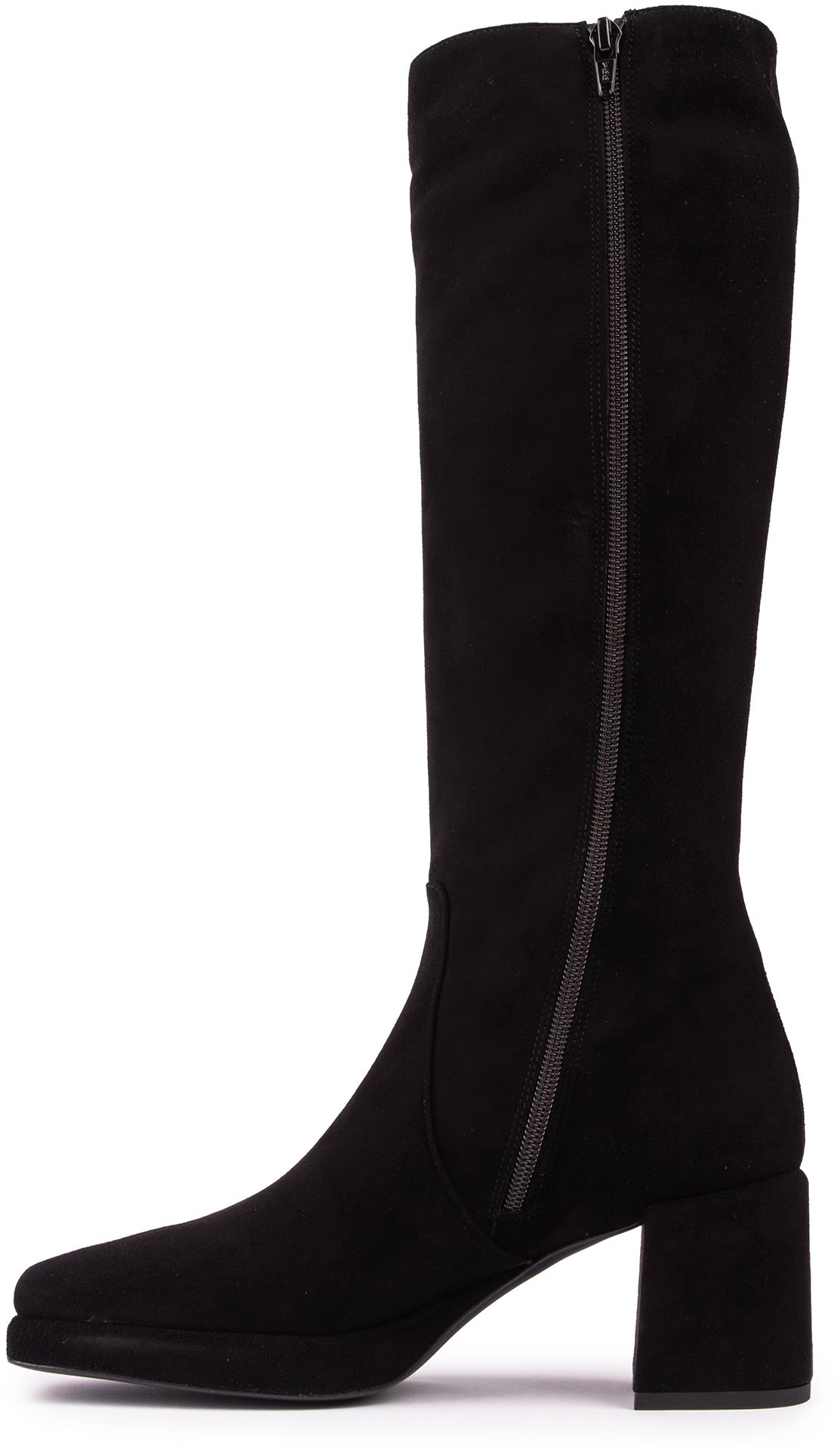 Womens Sole Made In Italy Pinot Platform Boots In Black Soletrader