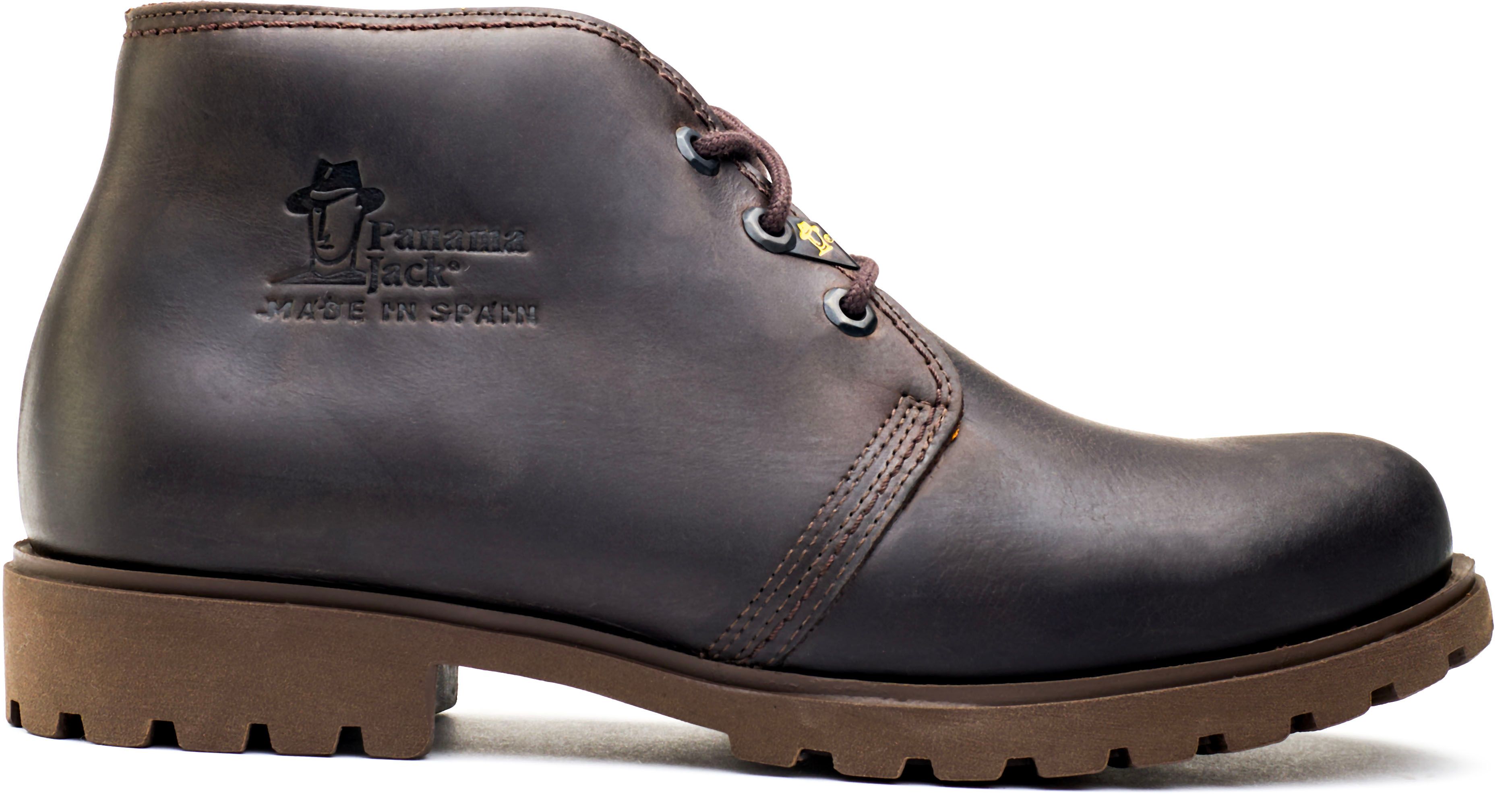 Mens Panama Jack Basic Boots In Brown Greasy Soletrader