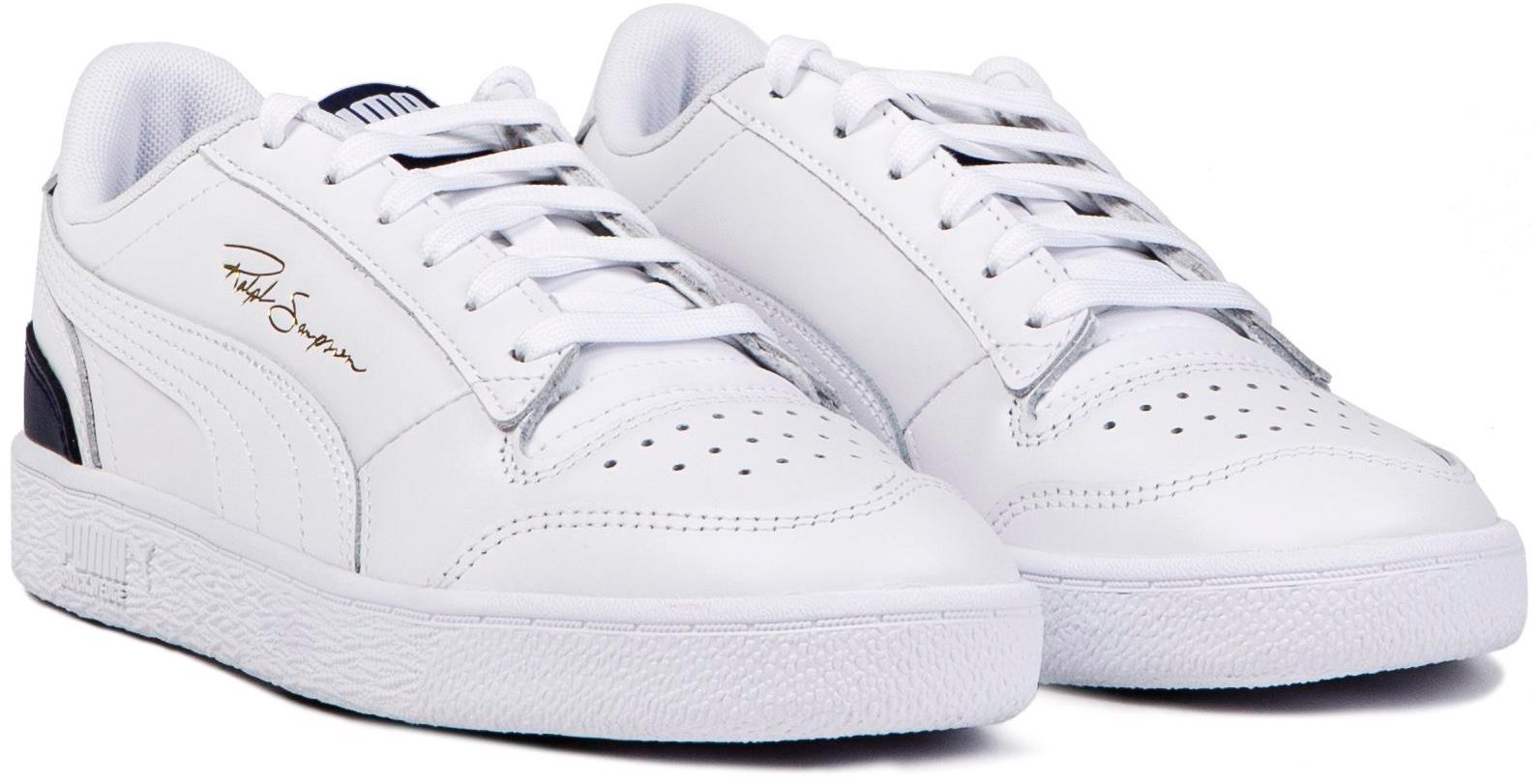 Boys Girls Puma Ralph Sampson Lo Trainers In White Soletrader